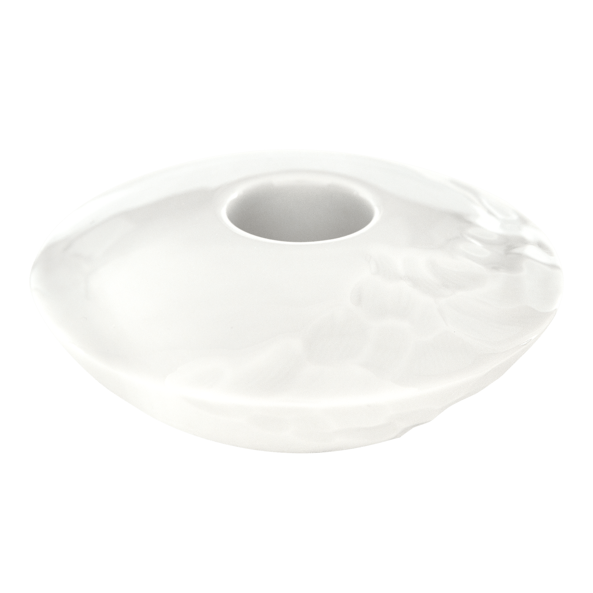 Kerzenhalter Weiß, H 3,4 cm | Meissen Fine Dining Individuell 000001-53137 - Meissen Weimar