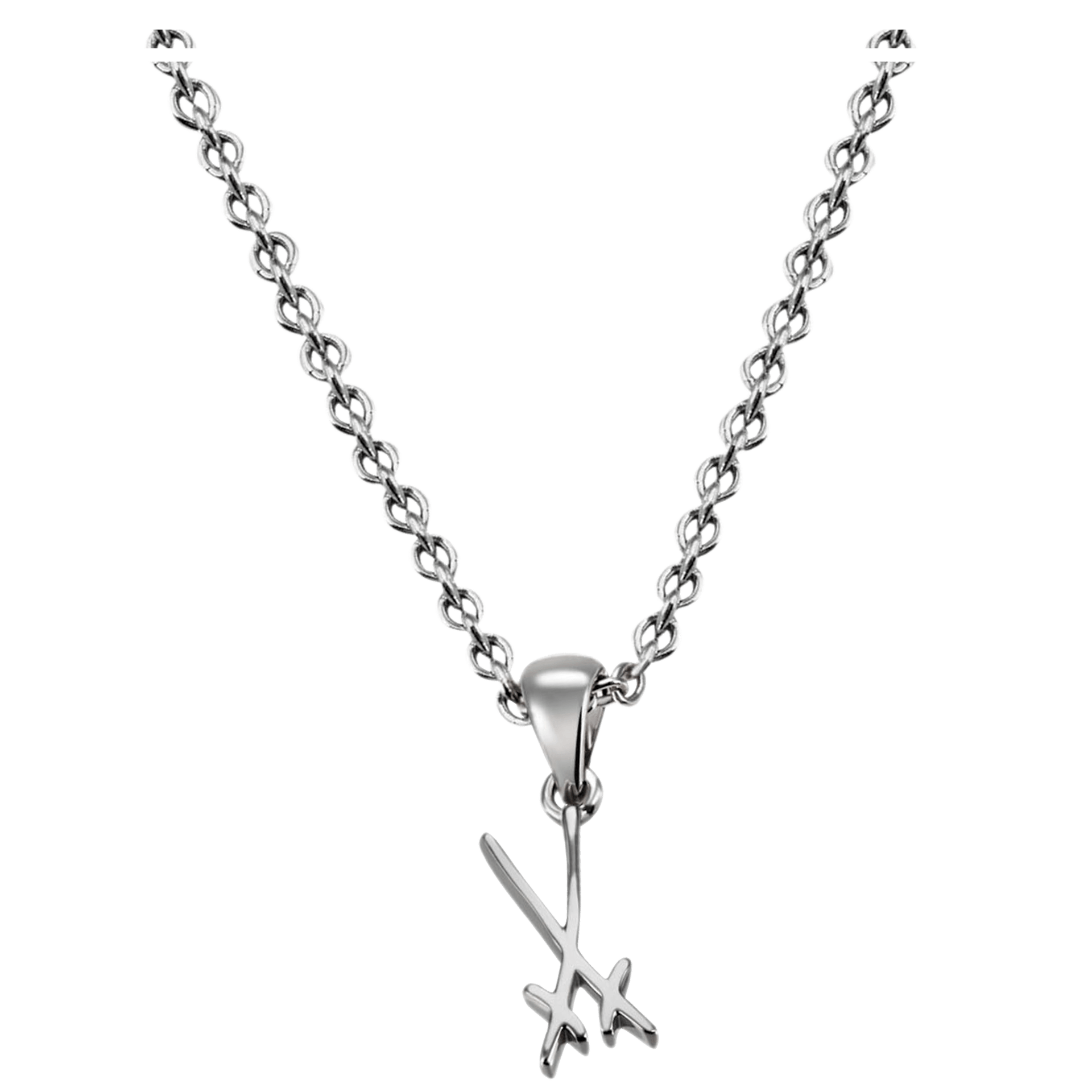 Kette mit Anhänger Swords Basic, 925 Sterlingsilber, Länge 45 cm | Meissen Swords Collection mpj20sws0991c45 - Meissen Weimar