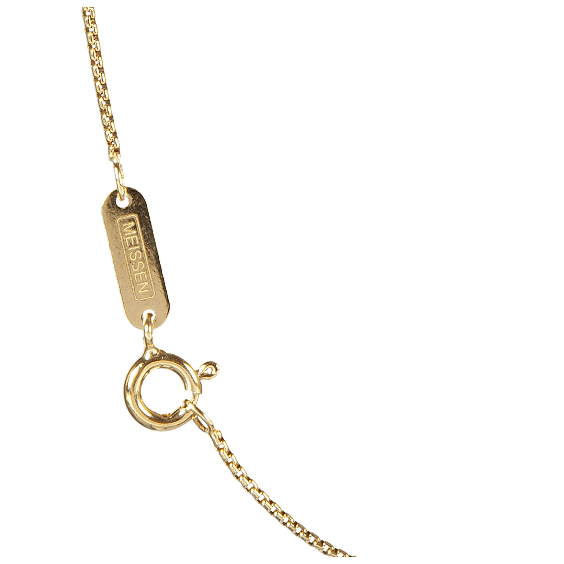 Kette Venezia halbrund gelbvergoldet, Ø 1,2 mm, L 50 cm | Meissen Schmuck Individuell mpj98cvr6150 - Meissen Weimar