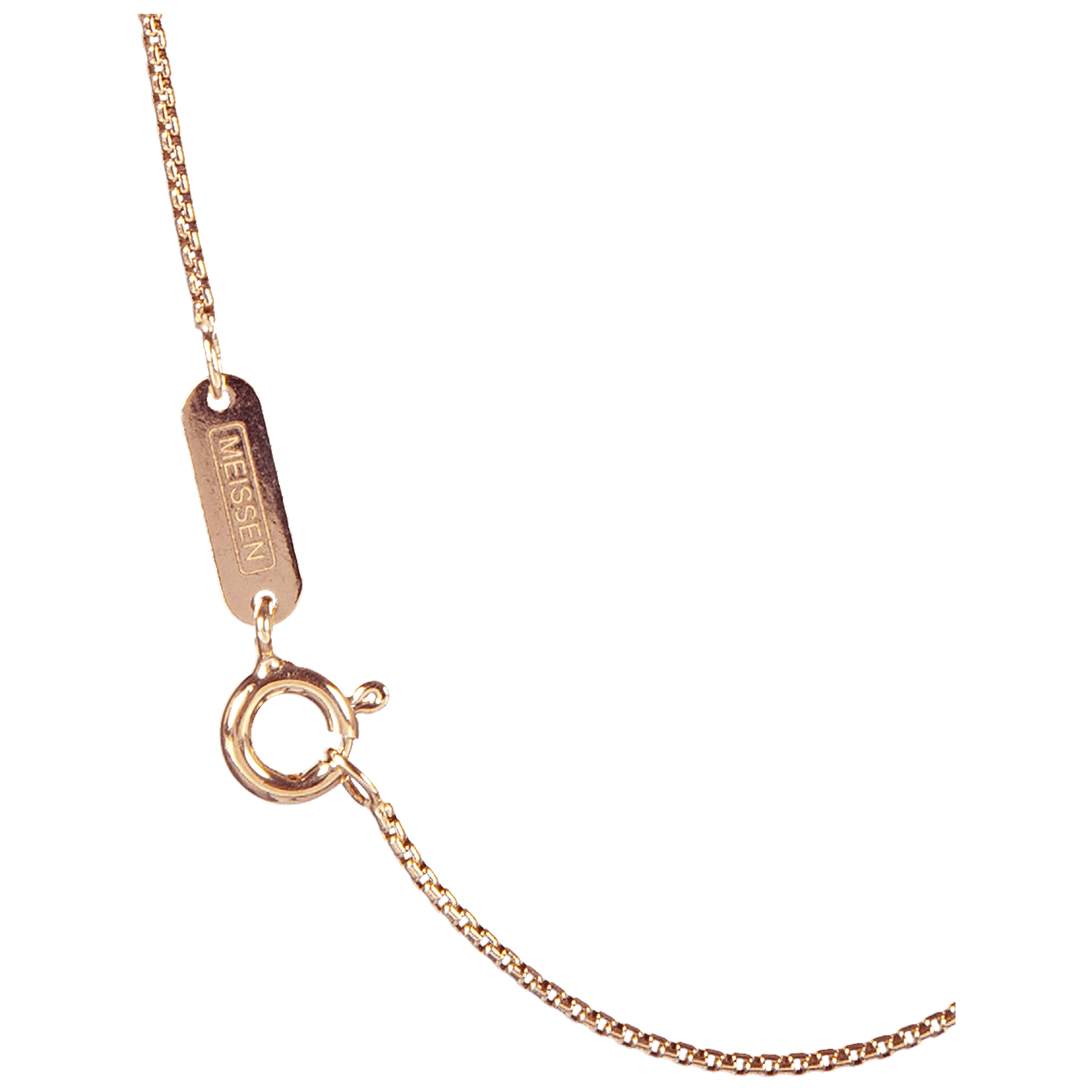 Kette Venezia halbrund rosévergoldet Ø 1,2 mm Länge 50 cm | Meissen Schmuck Individuell mpj98cvr5150 - Meissen Weimar