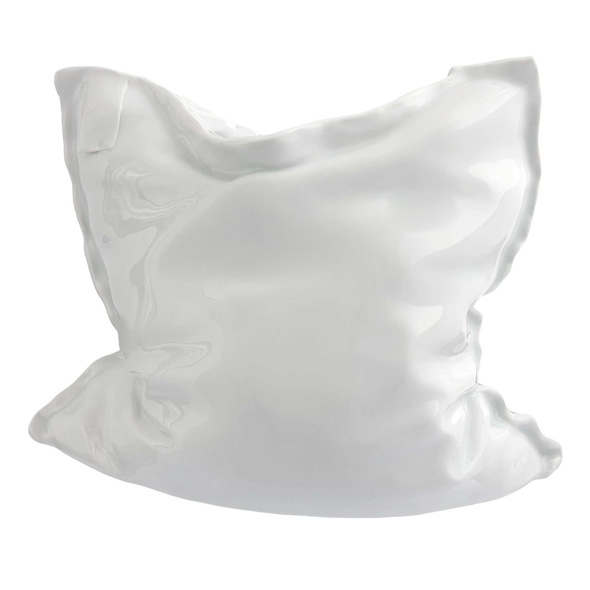 Kissenvase, Weiß, H 18,5 cm | Meissen Vasen - Kollektion 000001 - 50593 - Meissen Weimar