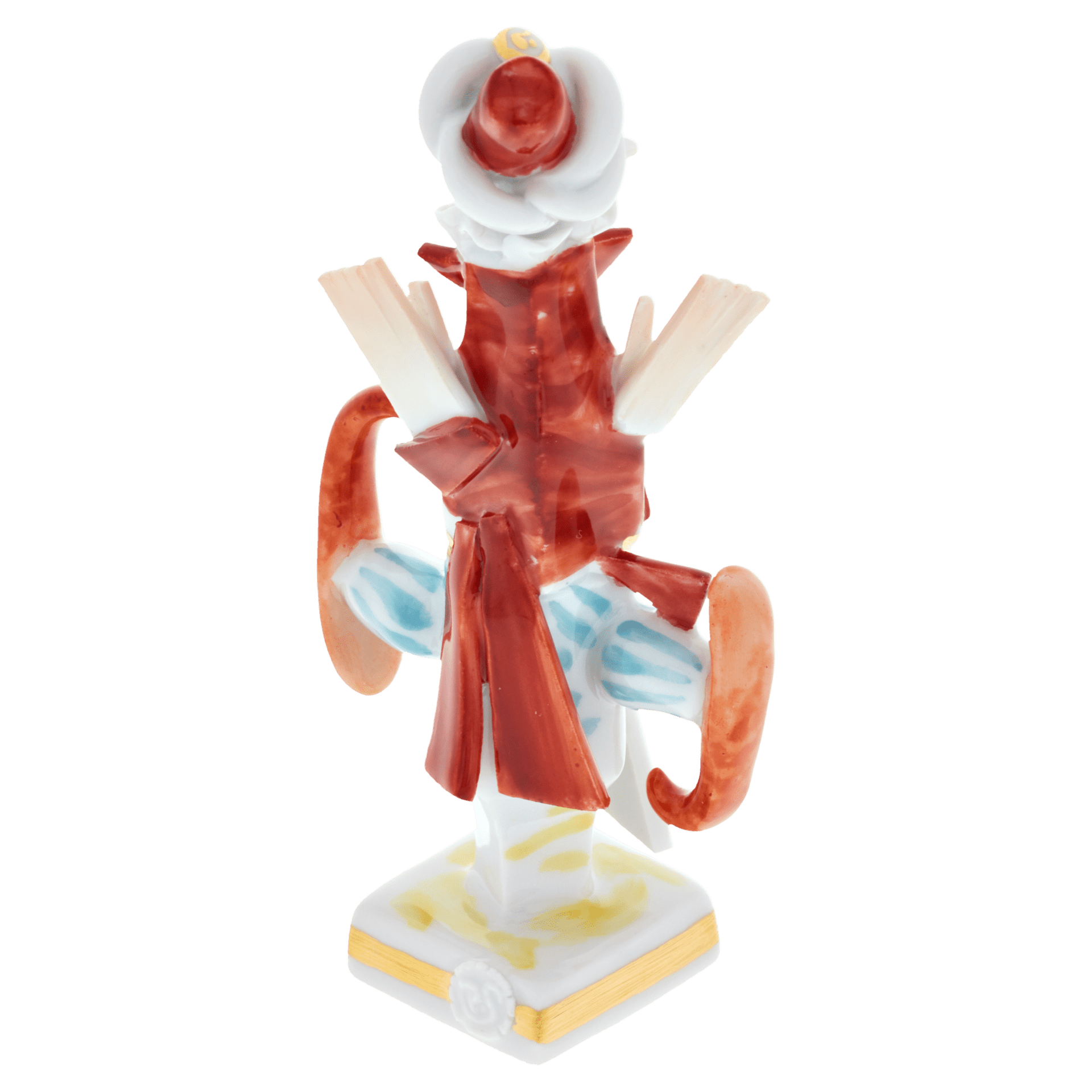 Kleiner Muck, Bunt und gold staffiert - , H 10 cm | Meissen Miniaturfiguren - Edition 900300 - 83234 - Meissen Weimar
