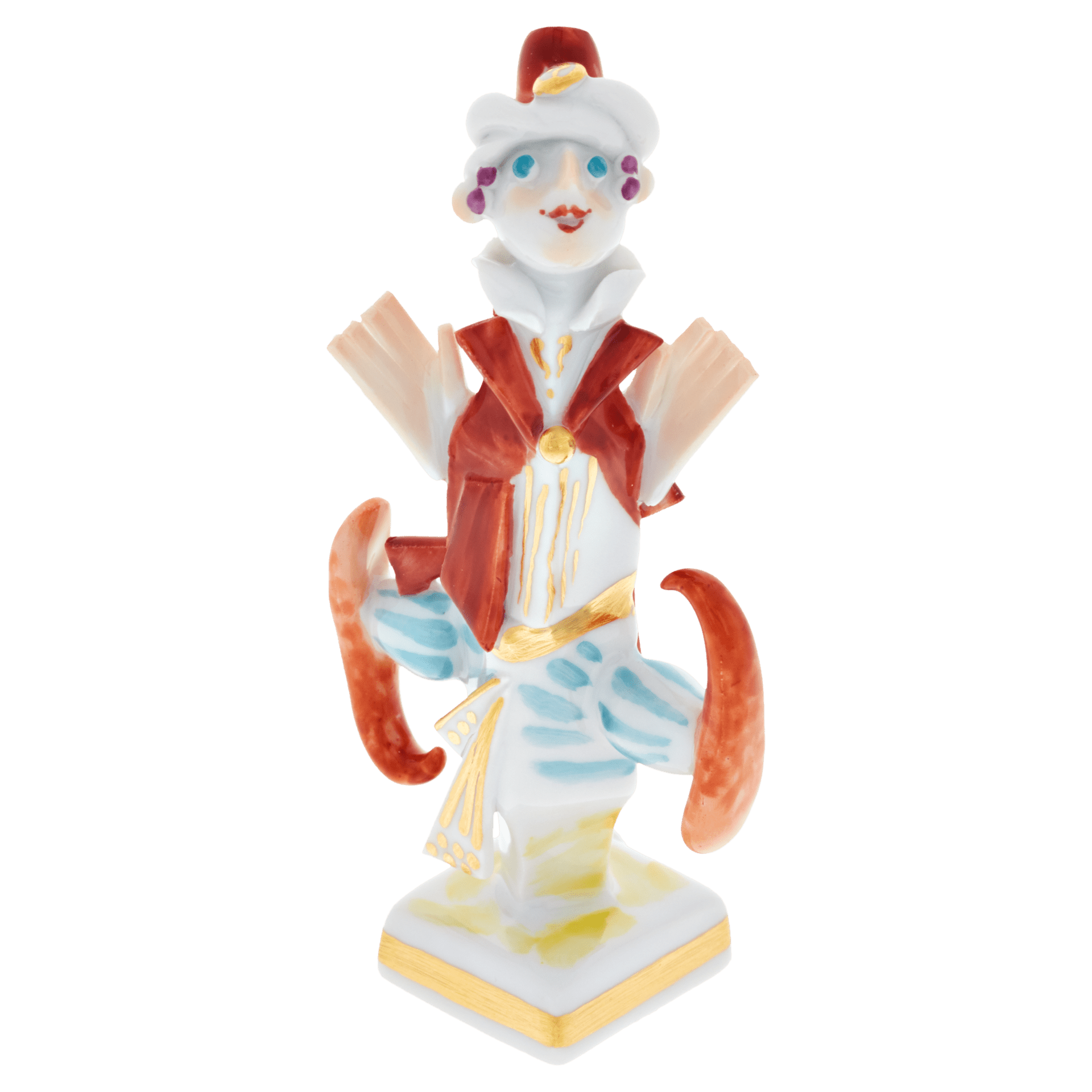Kleiner Muck, Bunt und gold staffiert - , H 10 cm | Meissen Miniaturfiguren - Edition 900300 - 83234 - Meissen Weimar