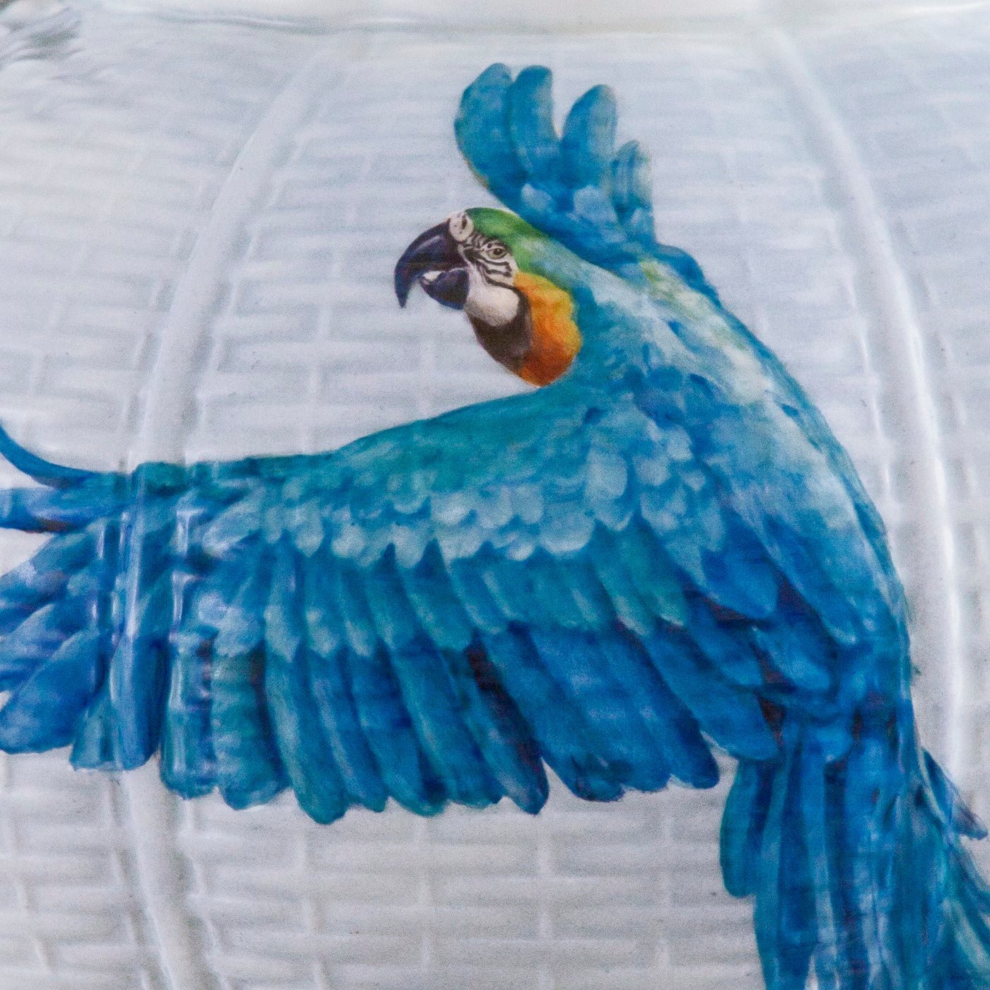 Korbvase Vogelschwarm, H 46 cm | Meissen Limitierte Meisterwerke 936k84 - 50m56 - Meissen Weimar