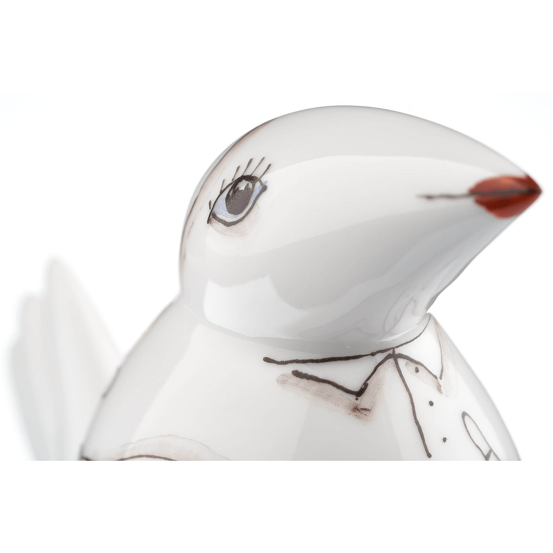 Krankenschwester, H 6 cm | Meissen Figuren - Edition Spassvogel 71A226 - 77410 - Meissen Weimar