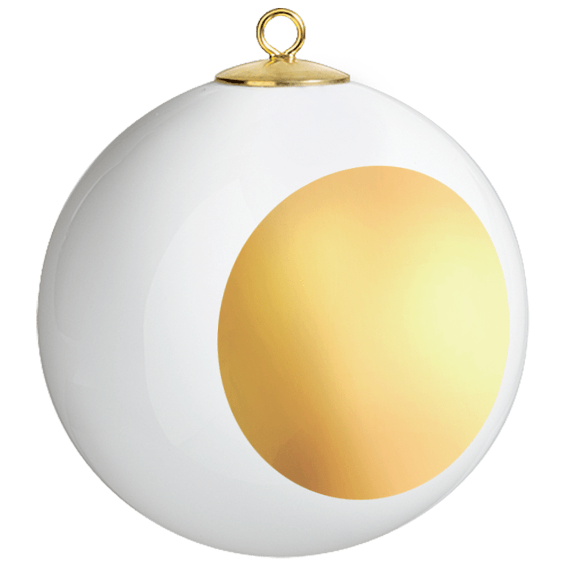 Kugel, Goldpunkt, Ø 5 cm | Meissen Zweigschmuck Kugel Kollektion 99A434 - 55M09 - Meissen Weimar