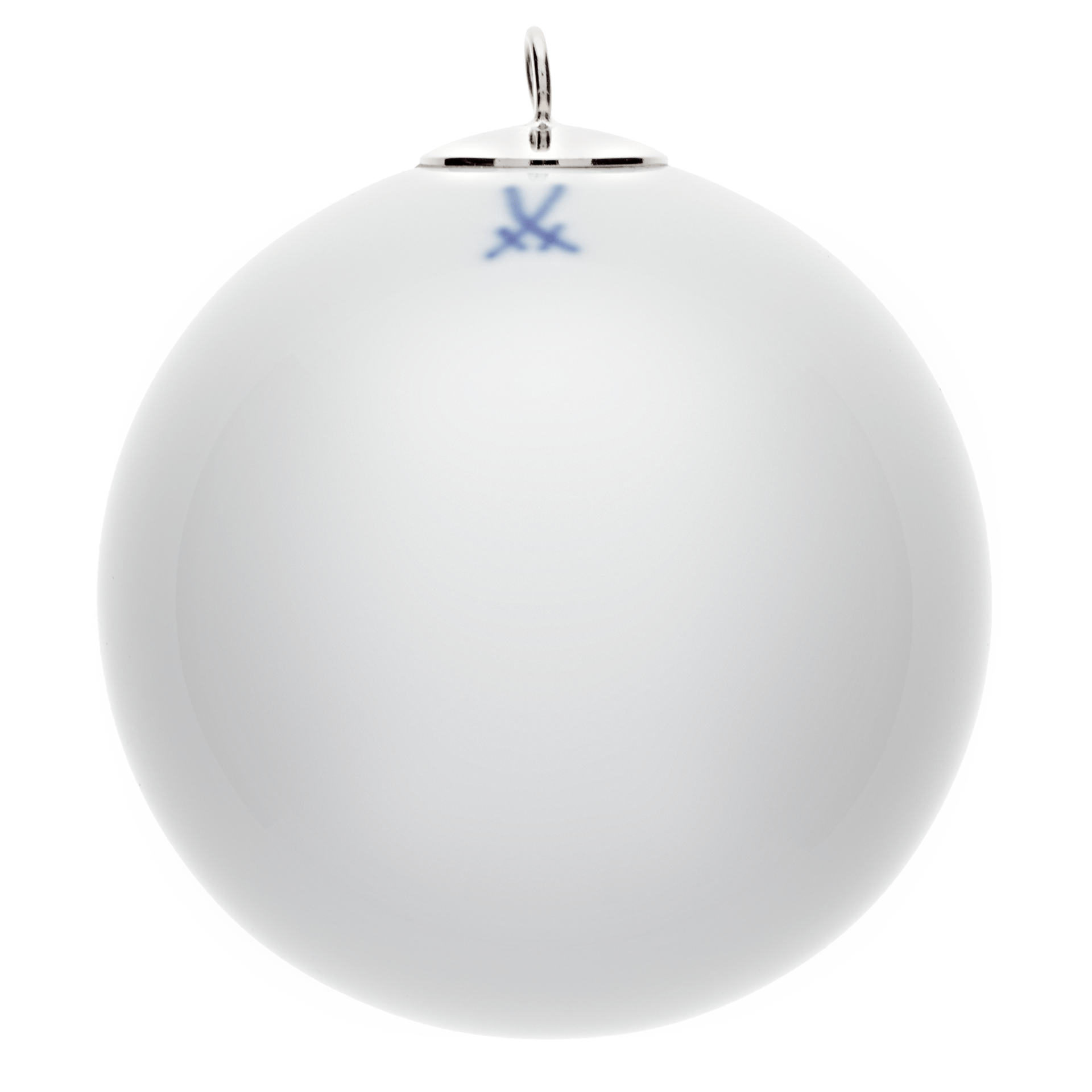 Kugel, Platinpunkt, Ø 5 cm | Meissen Zweigschmuck Kugel Kollektion 99A534 - 55M63 - Meissen Weimar