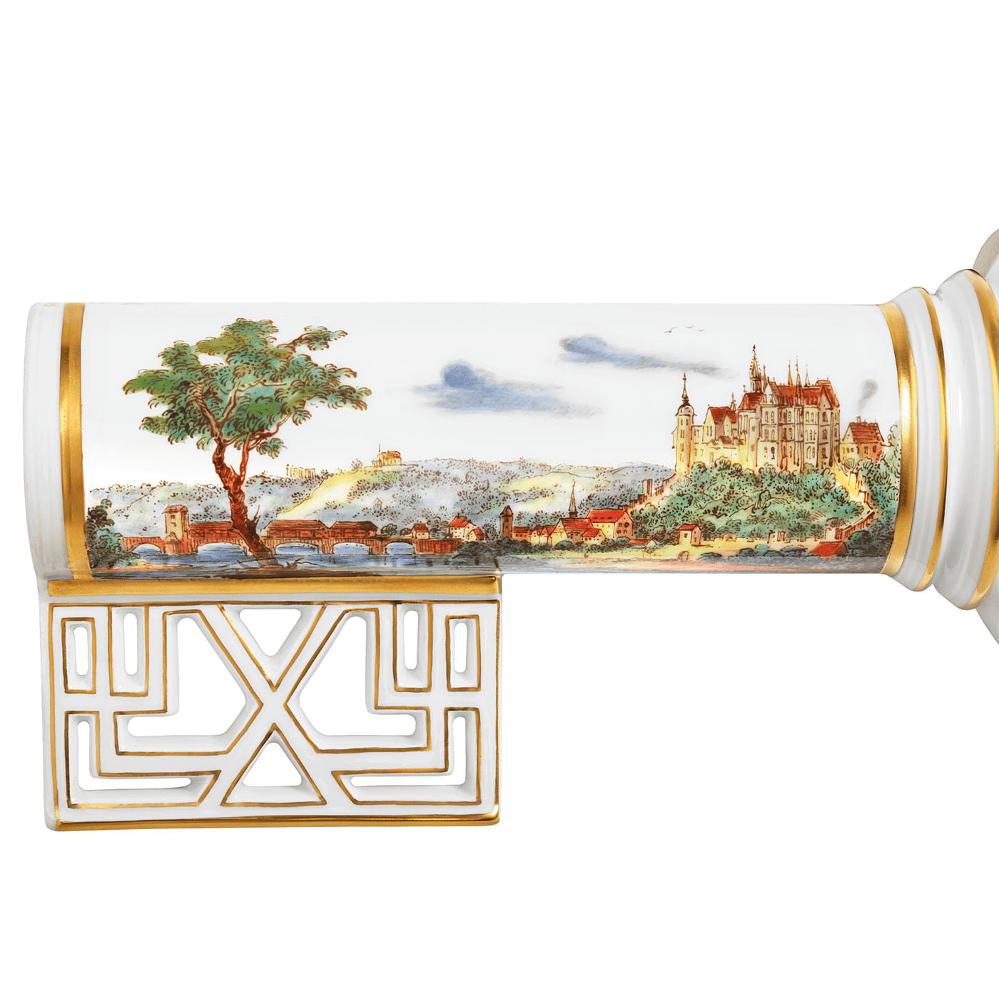 Kunstwerk Schlüssel Willkommen, Limitiert, H 25 cm | Meissen Limitierte Meisterwerke 29a181 - 55204 - Meissen Weimar