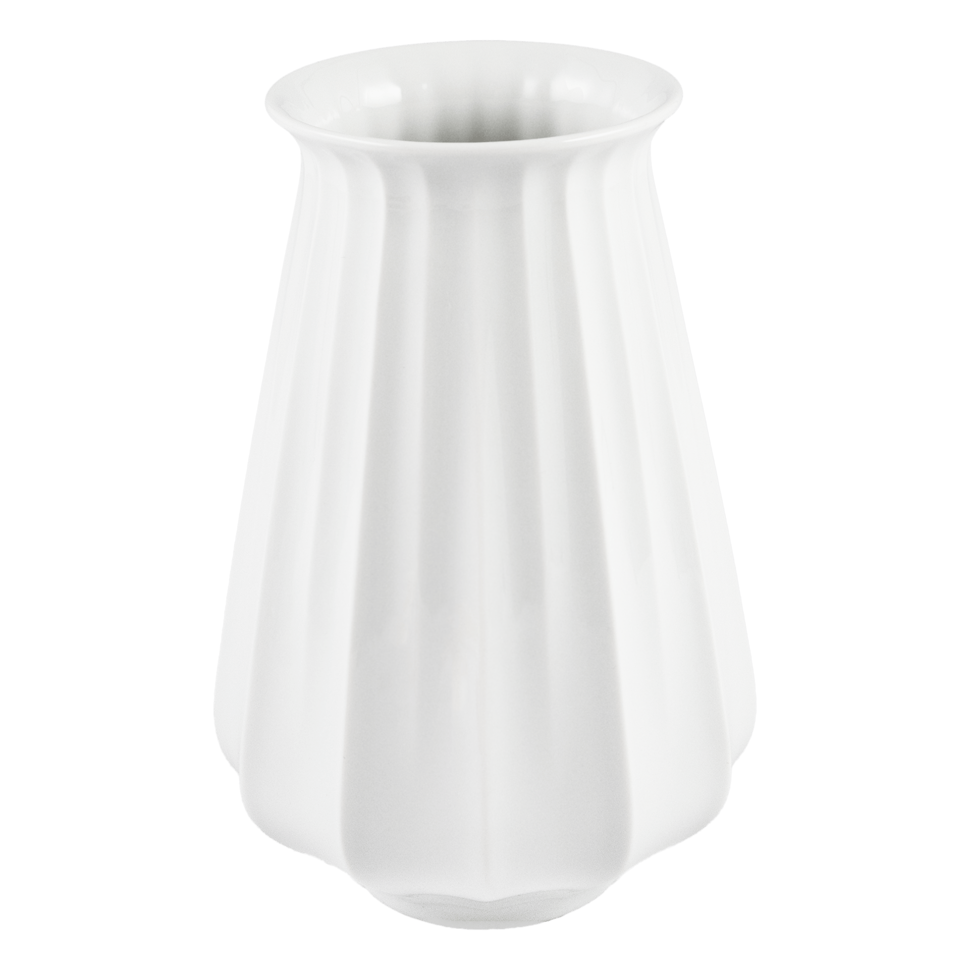 Lampionvase, klein, Weiß, H 18,5 cm | Meissen Vasen - Kollektion 000001 - 50576 - Meissen Weimar