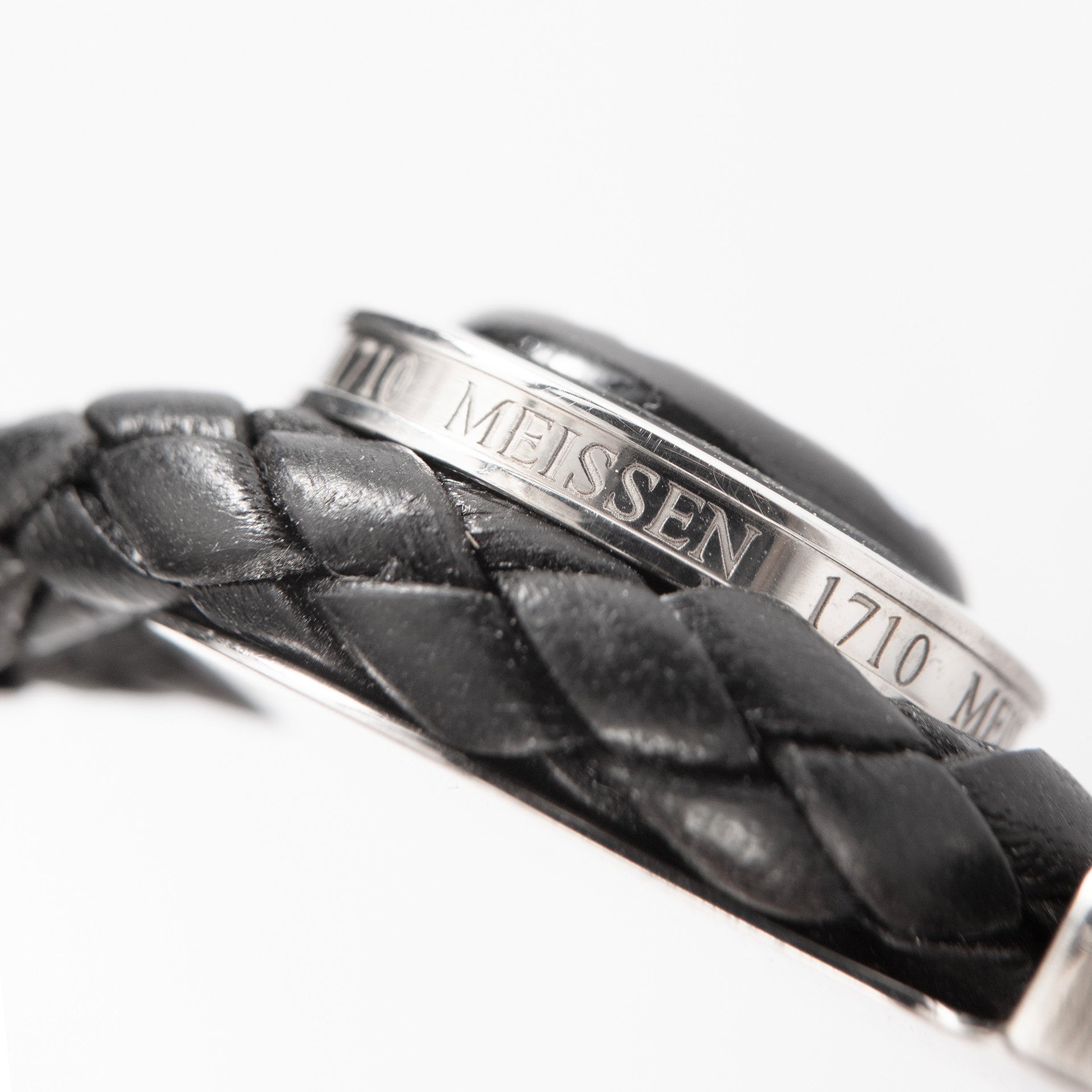 Lederarmband Tiger Motiv, 21 cm | Meissen Geschenke mpj60ti930c - Meissen Weimar