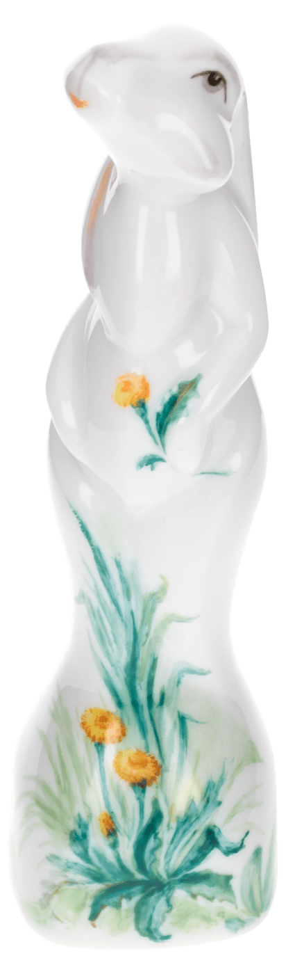 Leo, Bunt staffiert, H 10,5 cm | Meissen Figuren - Edition Hasen 900100 - 78026 - Meissen Weimar