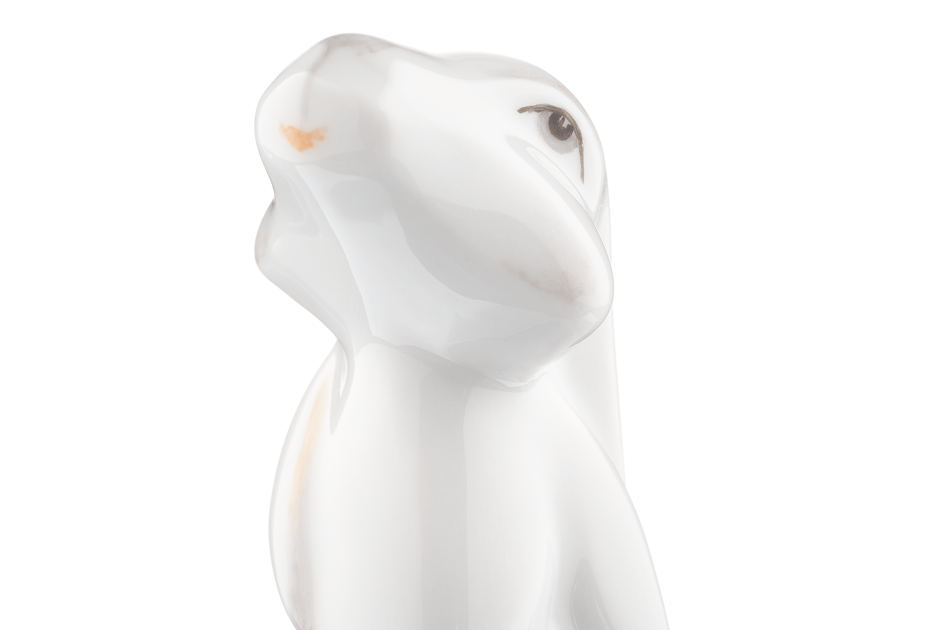 Leo, Bunt staffiert, H 10,5 cm | Meissen Figuren - Edition Hasen 900100 - 78026 - Meissen Weimar