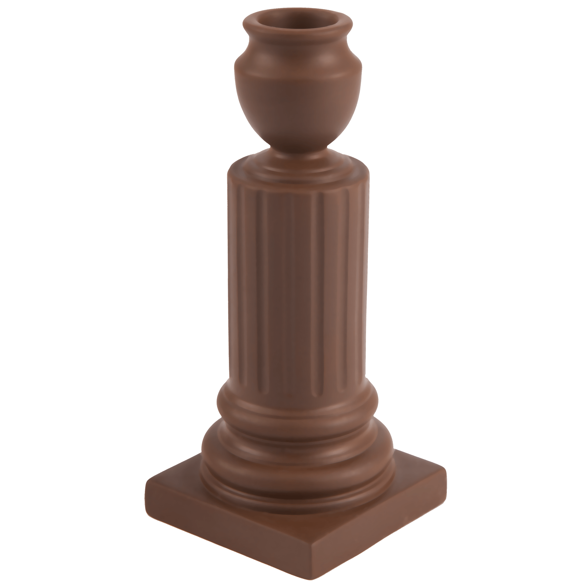 Leuchter, klein, H 14,5 cm | Accessoires Meissen Böttgersteinzeug 000002 - 85689 - Meissen Weimar