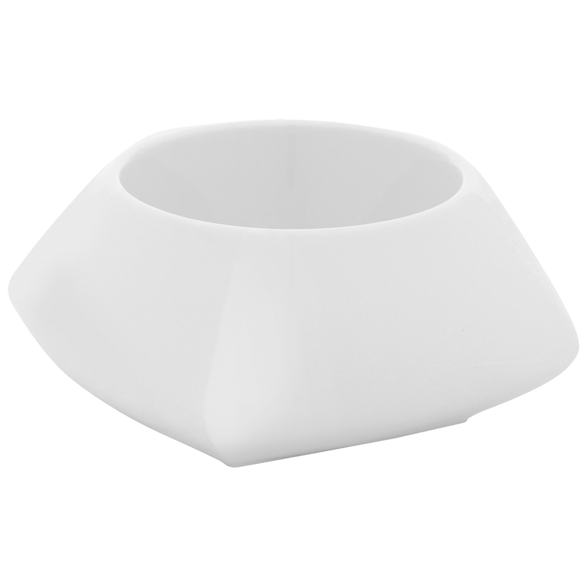 Leuchter, Teelicht, Weiß, 11,5 x 11,5 cm | Meissen Antactica Collection 000001 - 53130 - Meissen Weimar