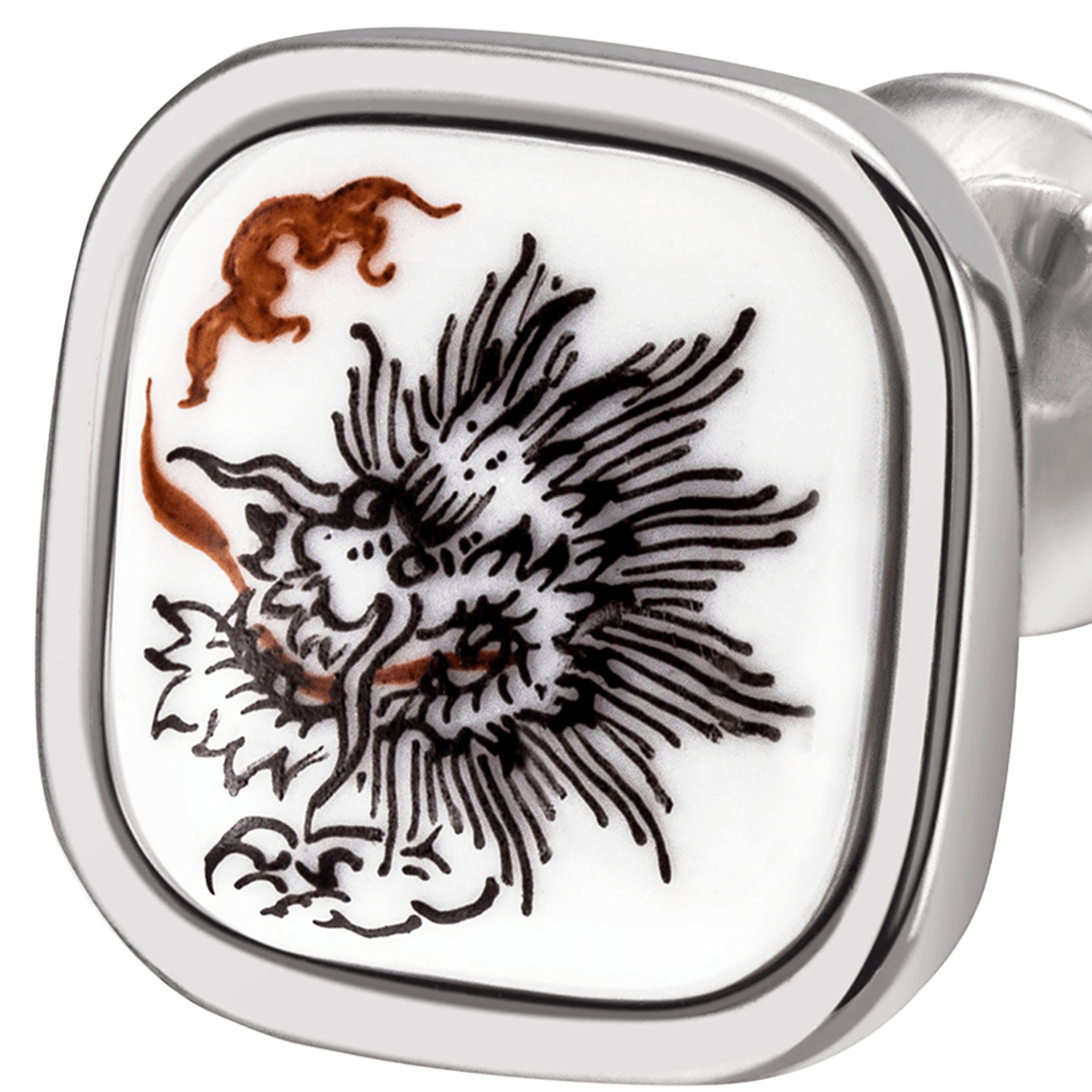 Manschettenknöpfe Ming - Drache 12,6 g Paar | Meissen Schmuck Individuell mpj70dr927c - Meissen Weimar
