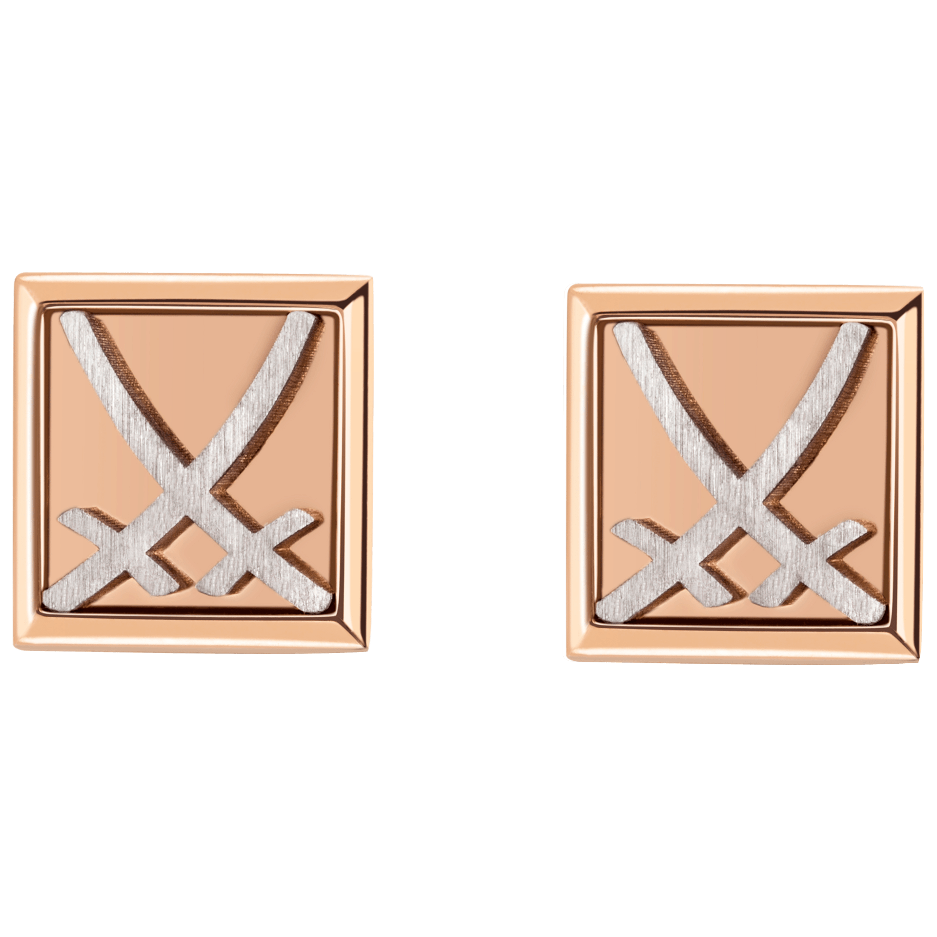 Manschettenknöpfe, Schwerter, 11 g, Paar | Meissen Schmuck Individuell mpj70sws01c - Meissen Weimar