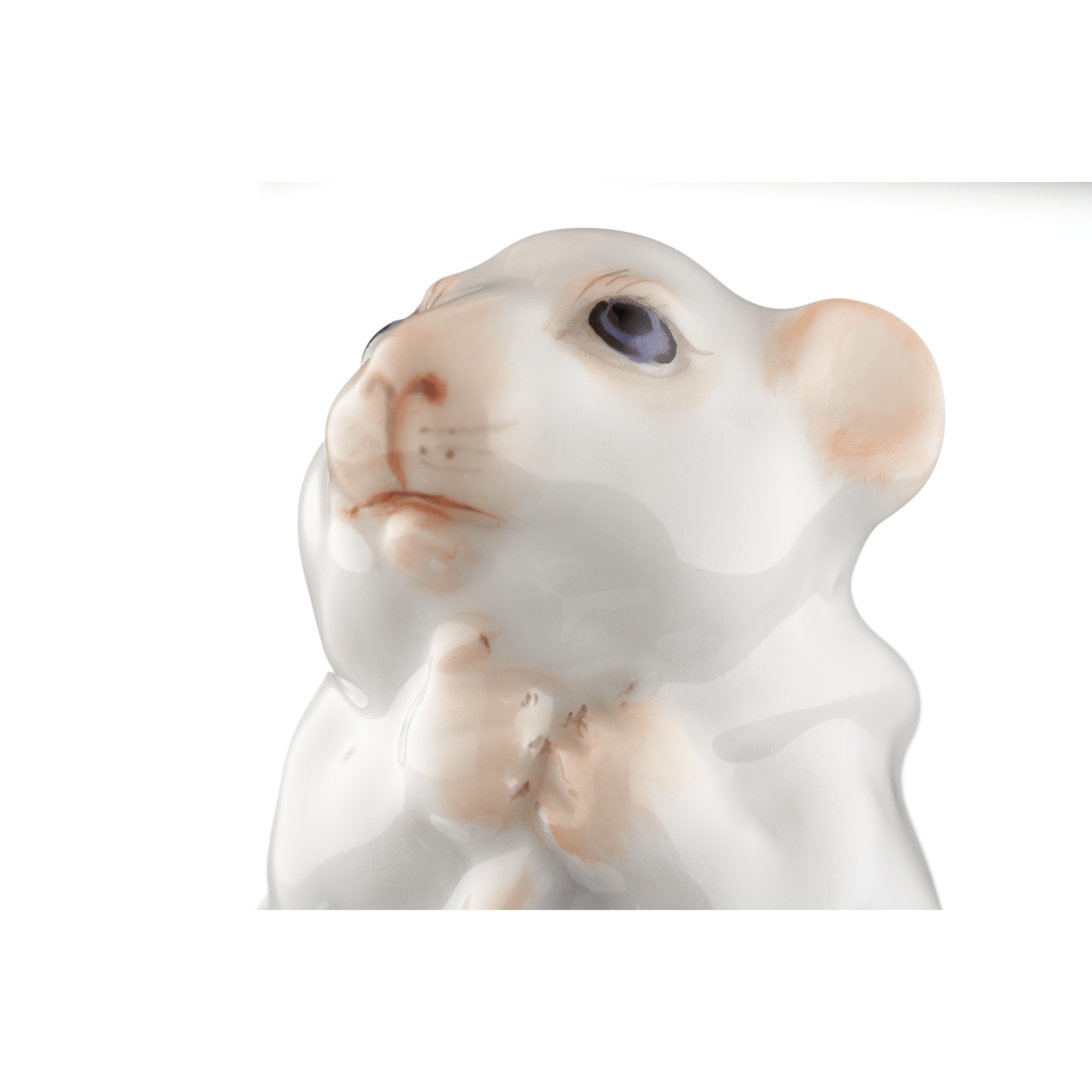 Maus Tierkind, Bunt staffiert, leicht, H 4,7 cm | Meissen Figuren - Edition Tierkinder 900600 - 78008 - Meissen Weimar