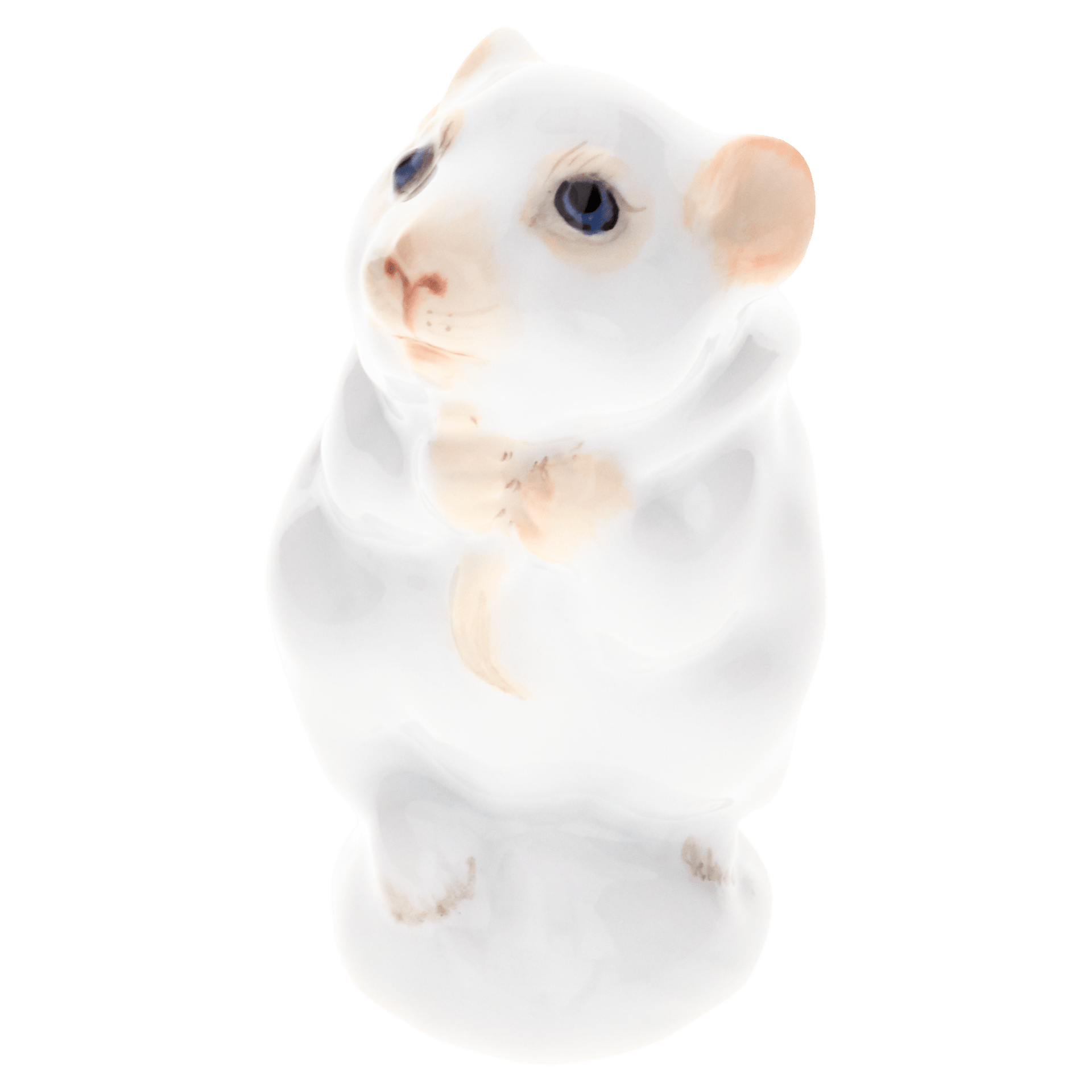 Maus Tierkind, Bunt staffiert, leicht, H 4,7 cm | Meissen Figuren - Edition Tierkinder 900600 - 78008 - Meissen Weimar