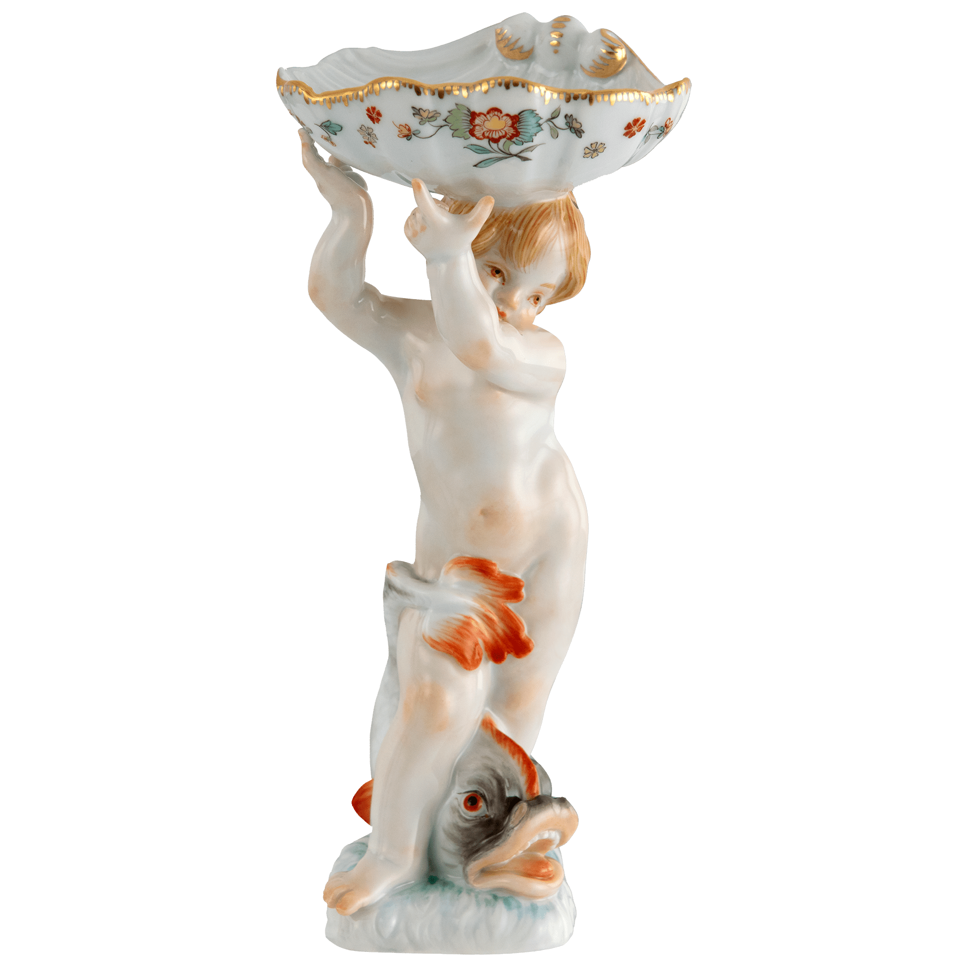 Meereskind, Lim. 30, H 15,5 cm | Meissen Skulptur 90A874 - 73172 - Meissen Weimar