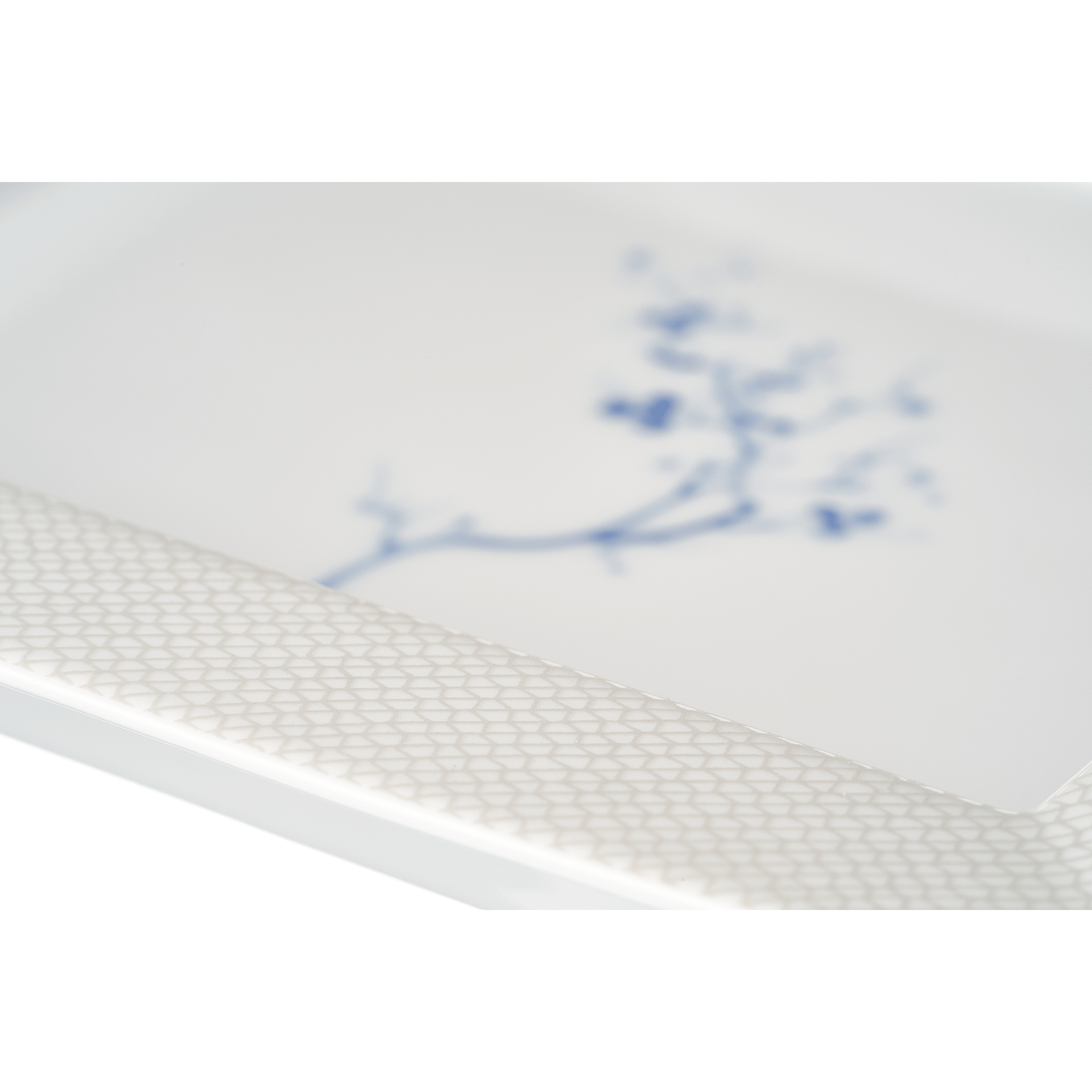 Meissen - Schale groß, Malerei "Blue Orchid White", 21x18,5 cm | The Meissen Vide - Poche - Collection 79A465 - 53274 - Meissen Weimar