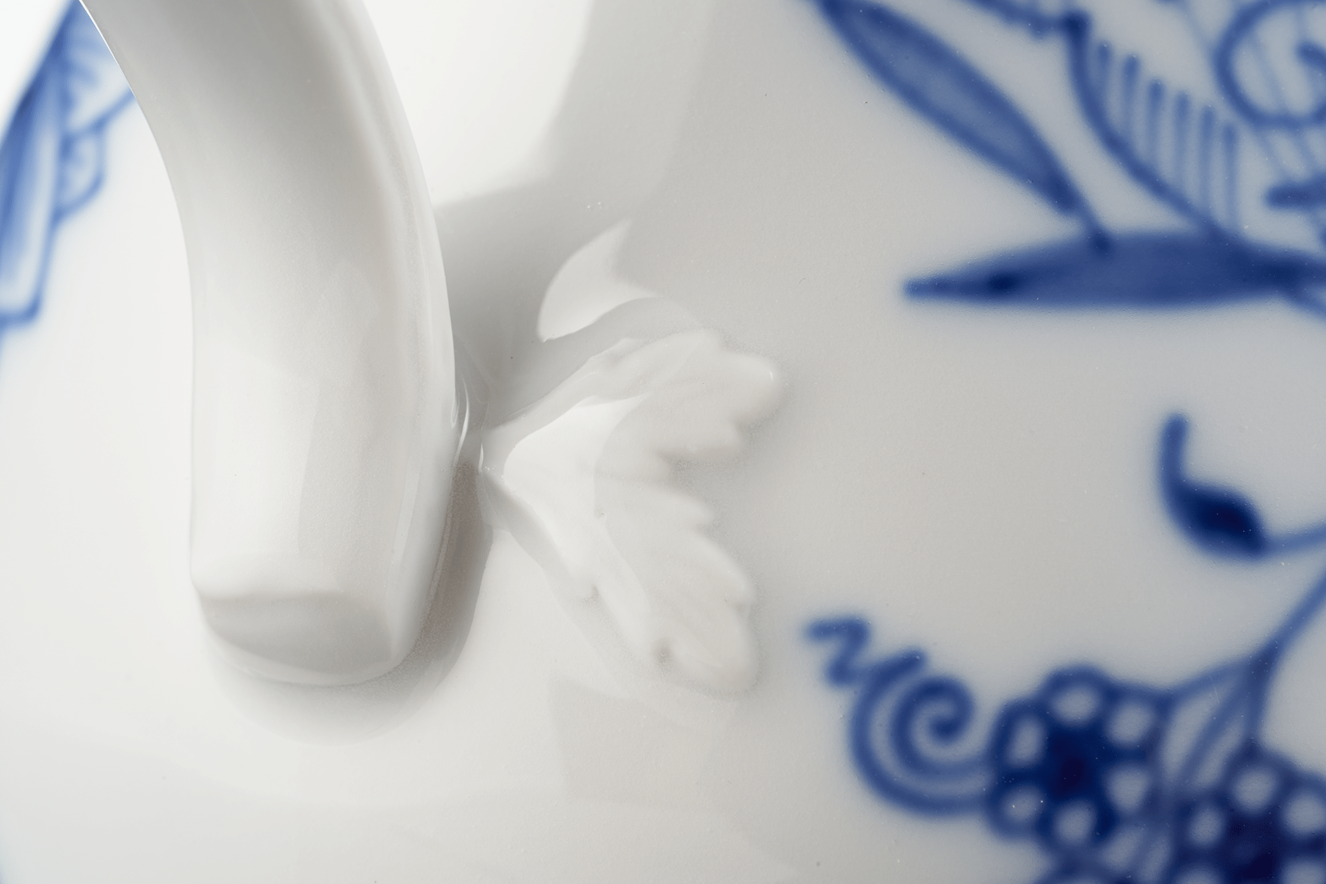 Milchkännchen, klein, Zwiebelmuster, kobaltblau, weißer Rand, V 0,15 l | Meissen Neuer Ausschnitt 800101 - 00763 - Meissen Weimar