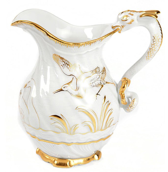 Mokkaservice Schwanendessin Capodimonte, Weiß mit Gold, 18 - teilig | Meissen Limitierte Meisterwerke 398984 - s0537 - Meissen Weimar