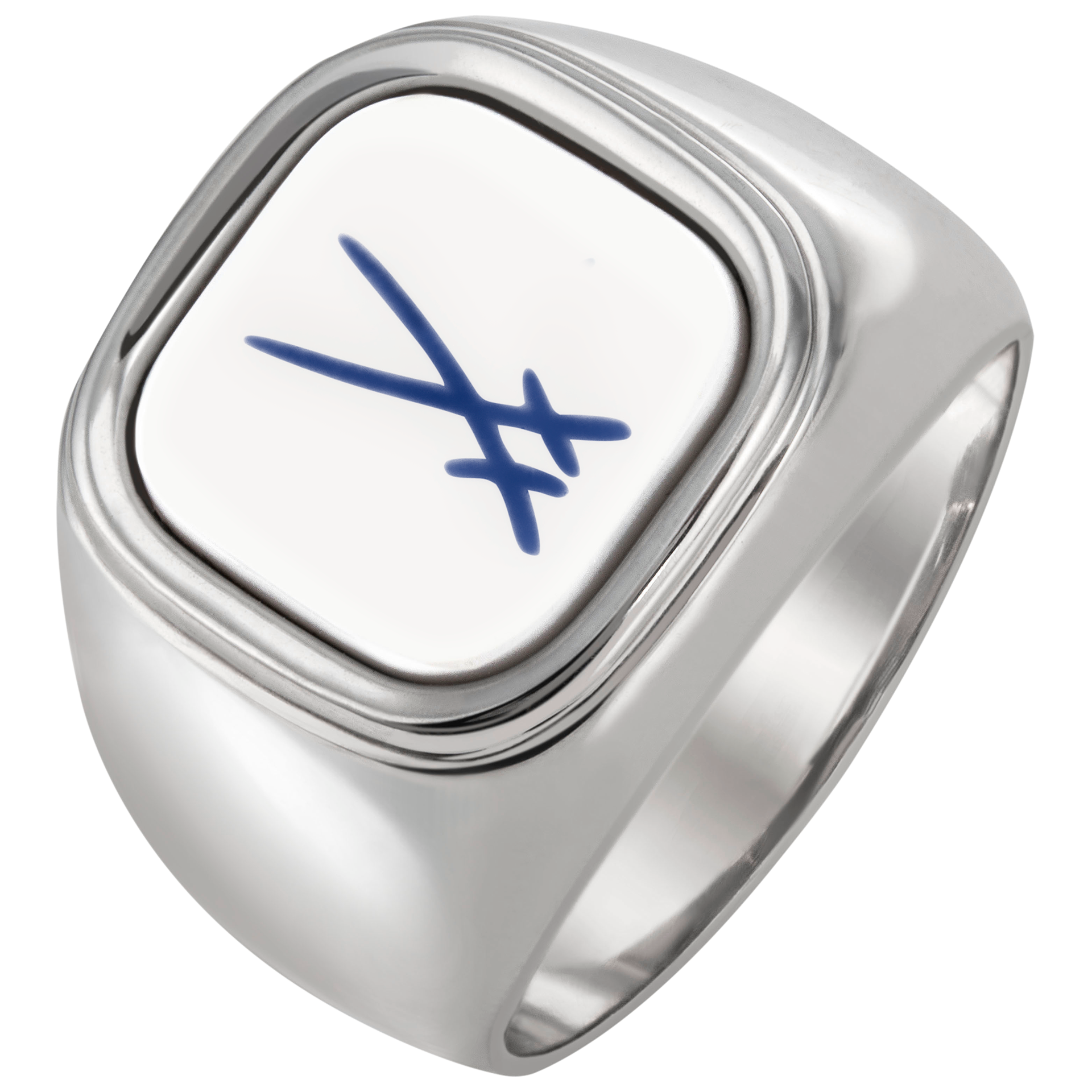 Ring Swords Cobalt Blue, 24,3 g | Meissen Schmuck Individuell