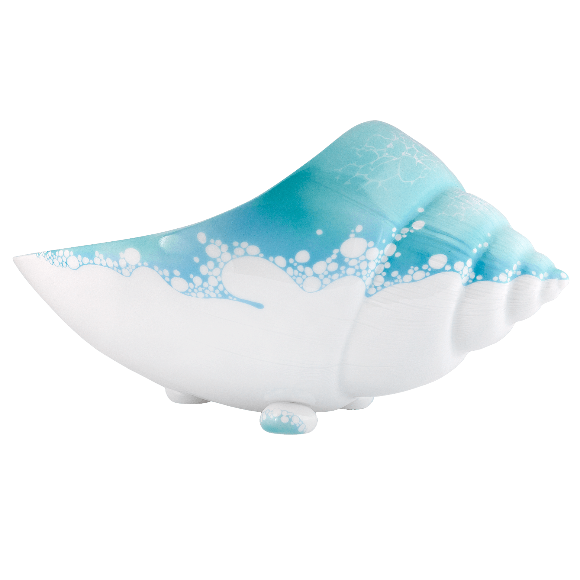 Muschelschale "Blaue Lagune", Lim. 25, 19,5 x 28,5 cm | Meissen Limitierte Meisterwerke 930E84-54917 - Meissen Weimar