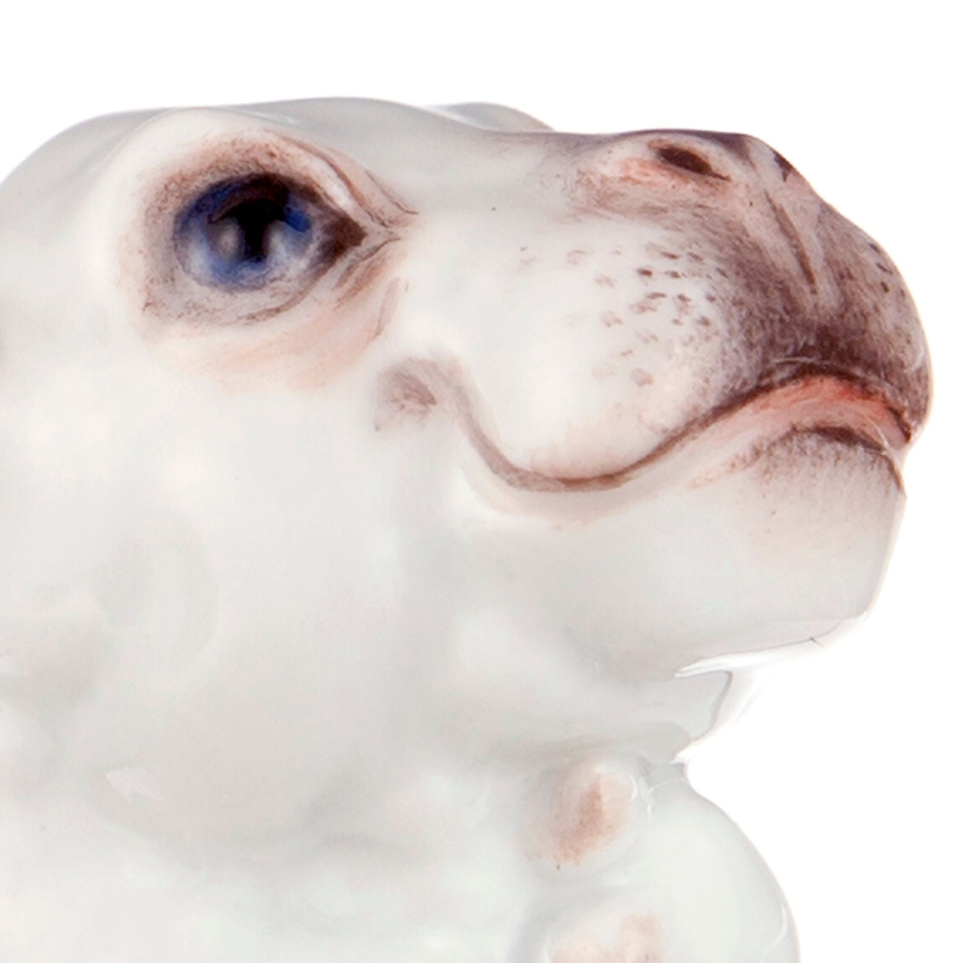 Nilpferd, Bunt staffiert, leicht, H 5,5 cm | Meissen Figuren - Edition Tierkinder 900600 - 78009 - Meissen Weimar