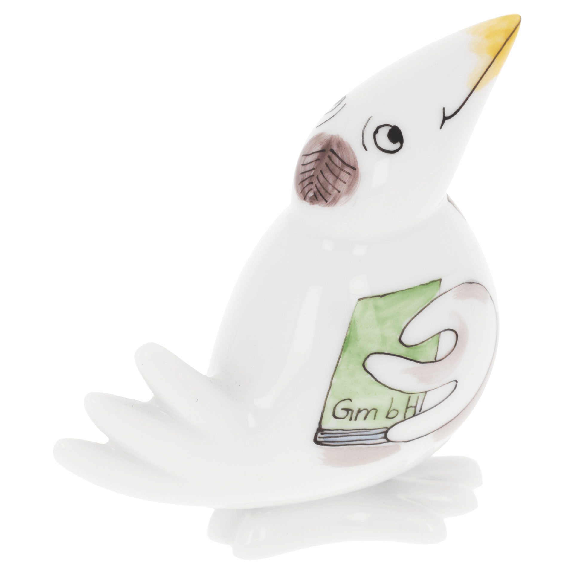 Notar (Geschäftsführer), H 6 cm | Meissen Figuren - Edition Spassvogel 71A229 - 77410 - Meissen Weimar
