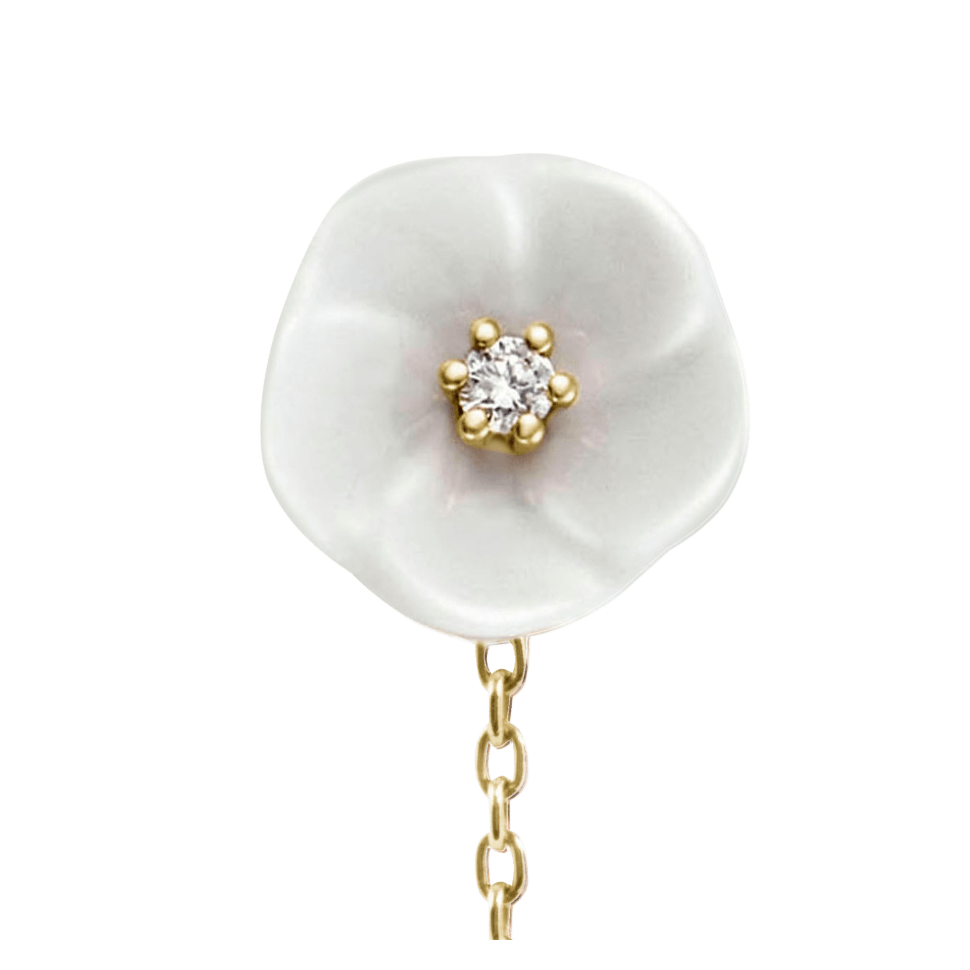 Ohrringe 1739 Royal Blossom Bouquet, Gelbgold 750, 5 g | Meissen Royal Blossom Collection mpj55bl38600 - Meissen Weimar