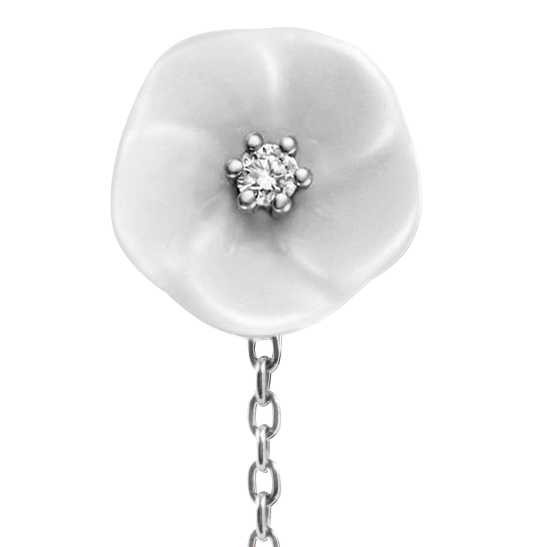 Ohrringe Royal Blossom Bouquet, Weißgold 750, 5 g, Doppelpack | Meissen Royal Blossom Collection mpj55bl28600 - Meissen Weimar