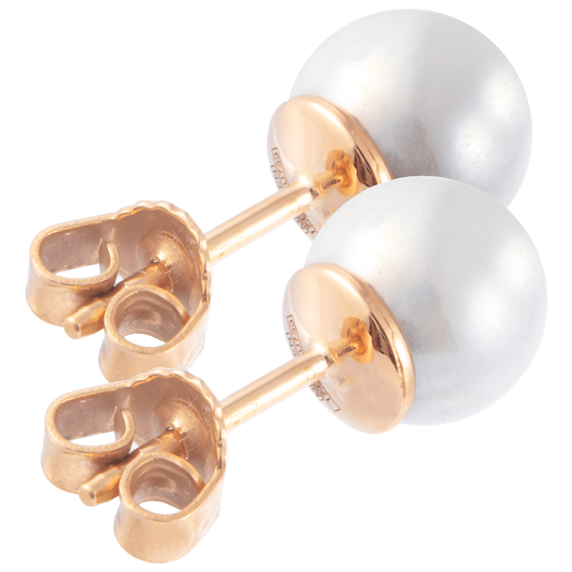 Ohrstecker, Pearl Collection Pure White, Ø 0,8 cm | Meissen Pearl Collection mpj50pcw11000 - Meissen Weimar
