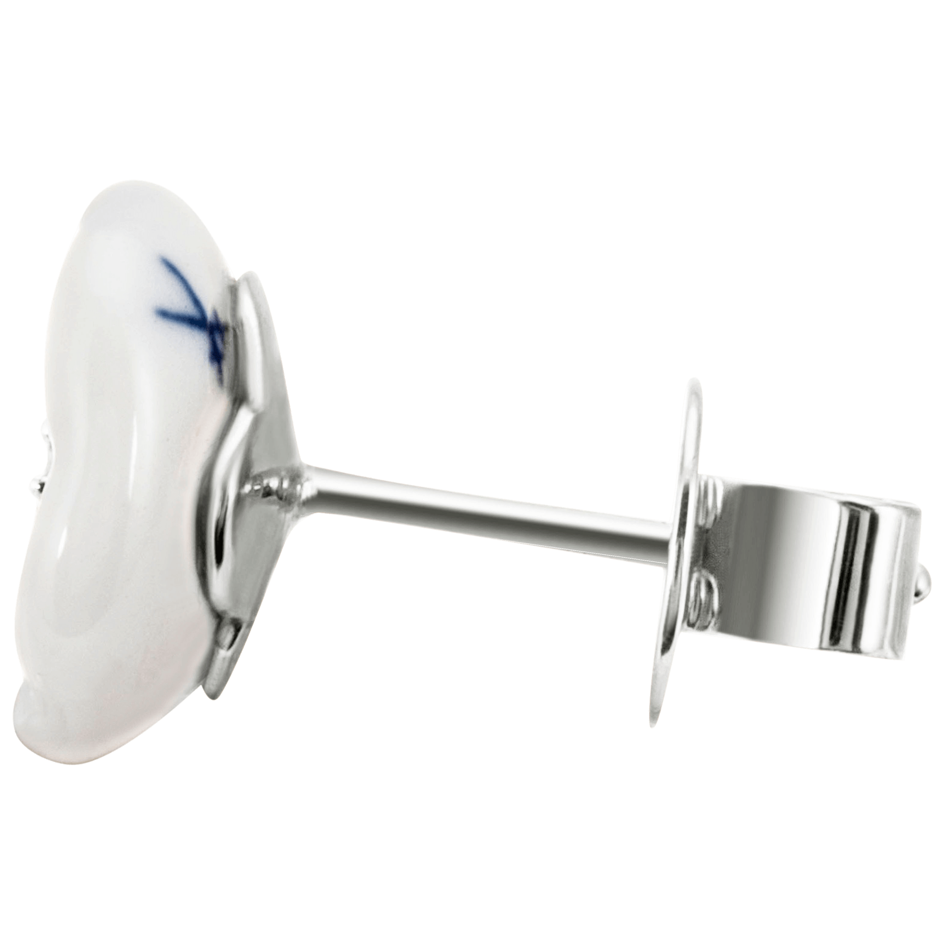 Ohrstecker Royal Blossom Basic Saphir, Ø ca. 1,1 cm, 2 - teilig | Meissen Royal Blossom Collection mpj50bl21700 - Meissen Weimar