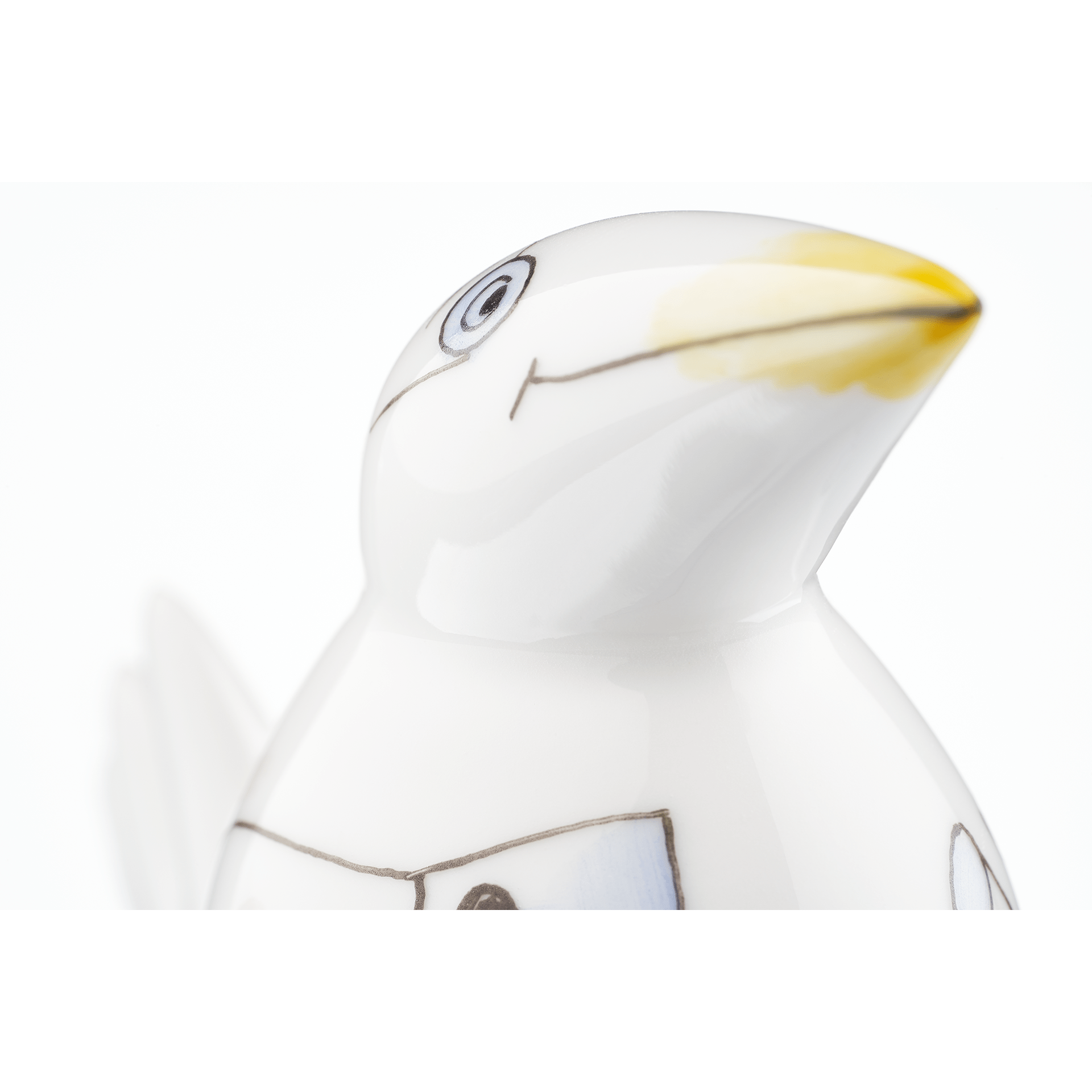 Optiker (Augenarzt), H 6 cm | Meissen Figuren - Edition Spassvogel 71A230 - 77410 - Meissen Weimar
