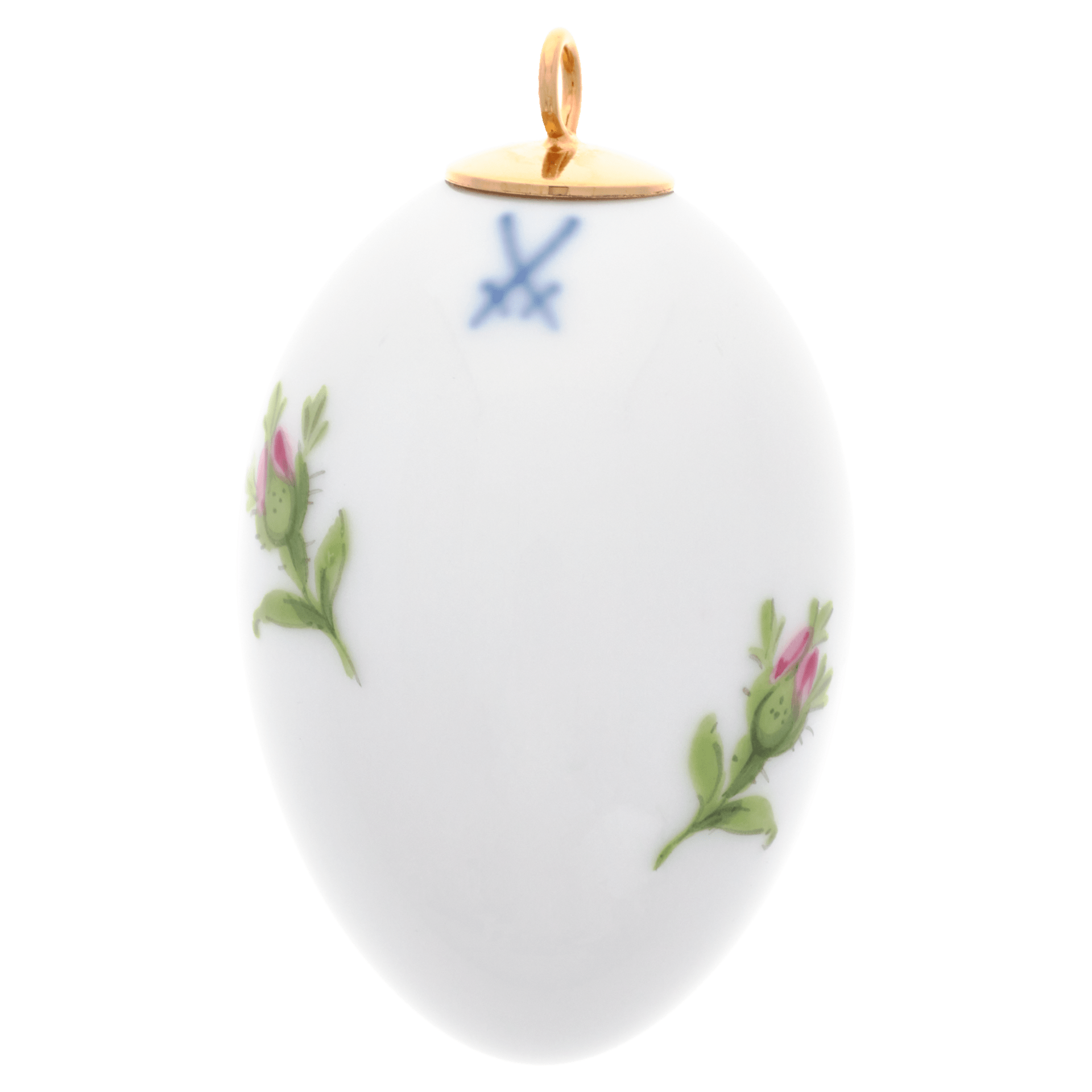 Osterei, Rose, H 4,5 cm | Meissen Zweigschmuck Osterei Kollektion 020101 - 55M03 - Meissen Weimar