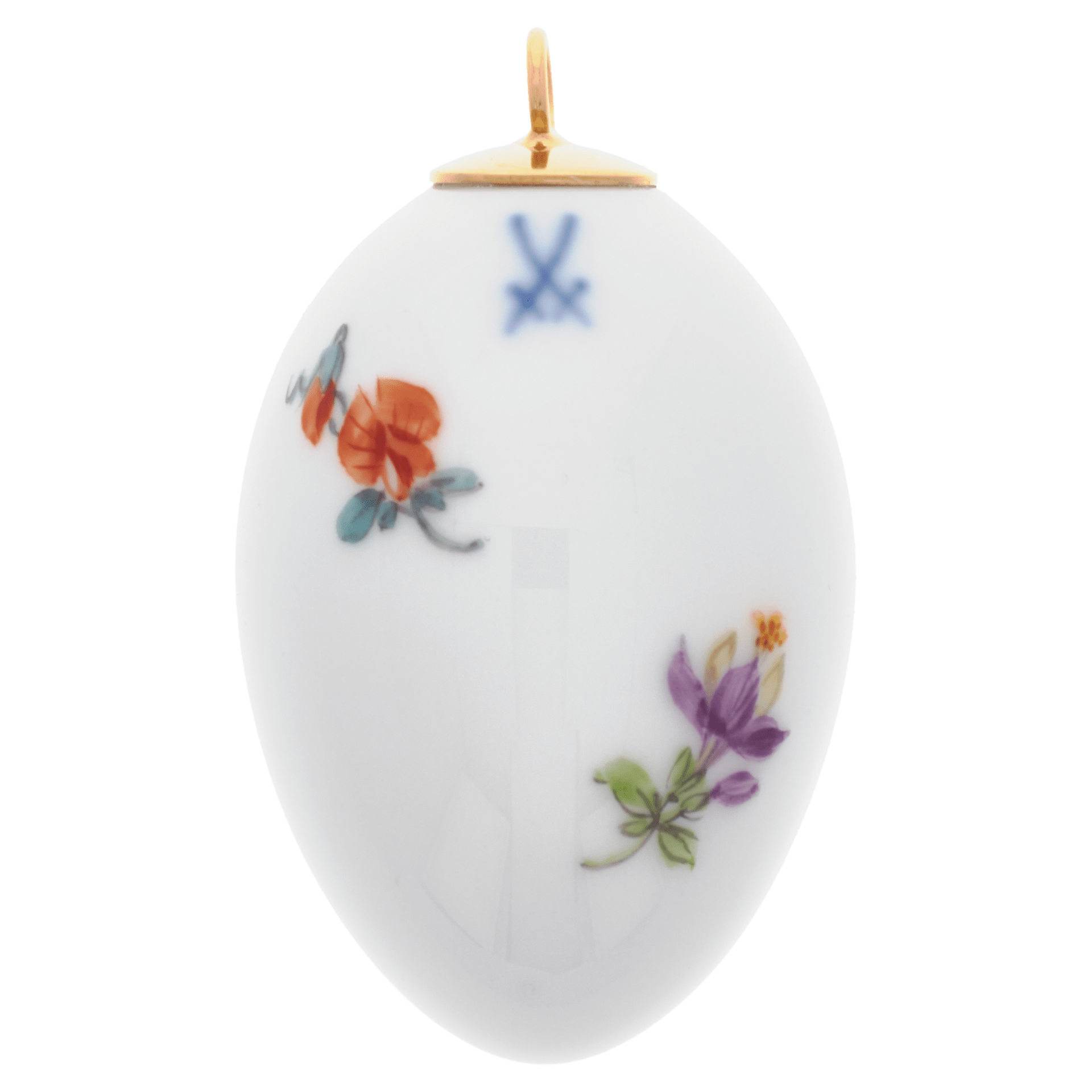Osterei, Tulpe, H 4,5 cm | Meissen Zweigschmuck Osterei Kollektion 04C006 - 55M03 - Meissen Weimar