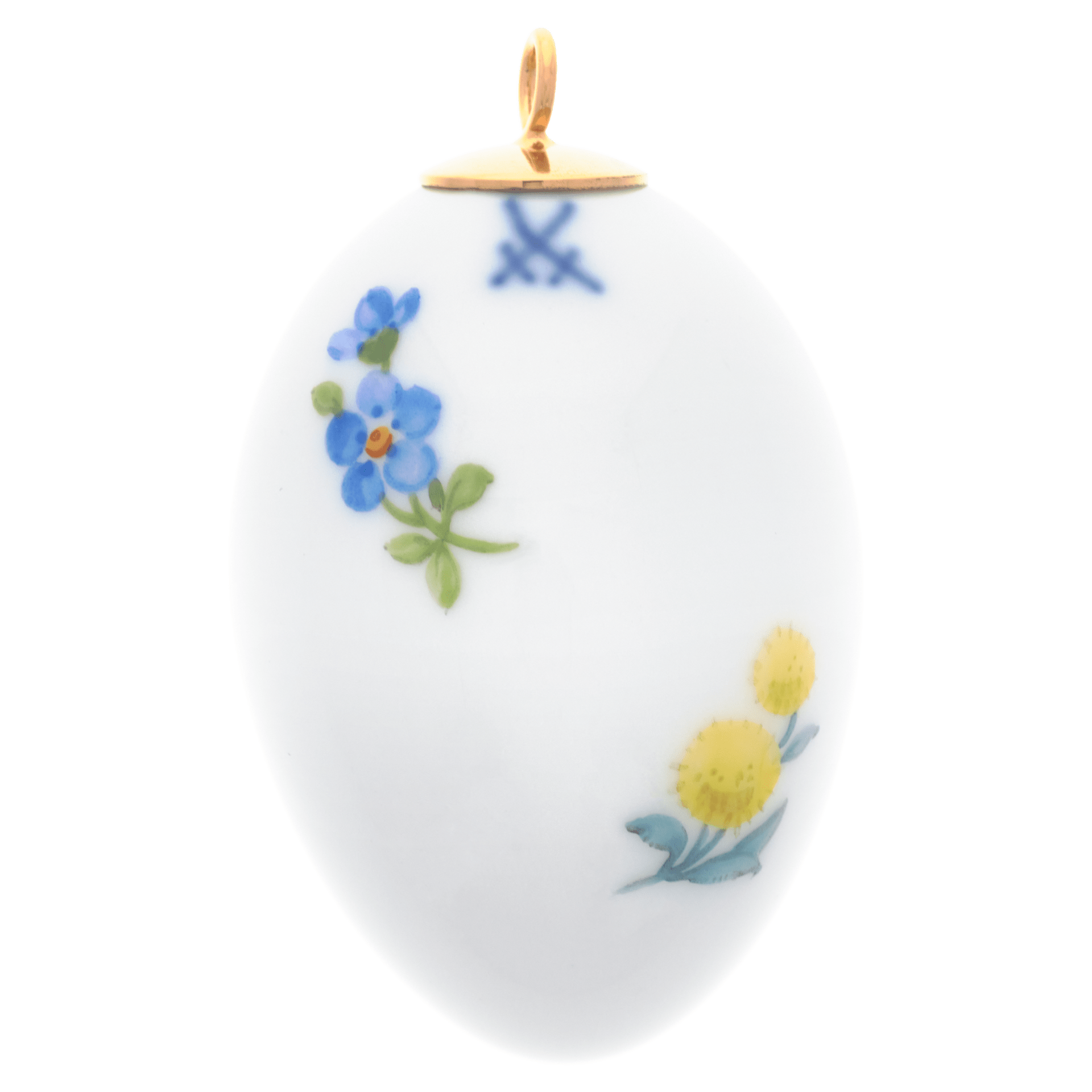 Osterei, Veilchen, H 4,5 cm | Meissen Zweigschmuck Osterei Kollektion 04C004 - 55M03 - Meissen Weimar