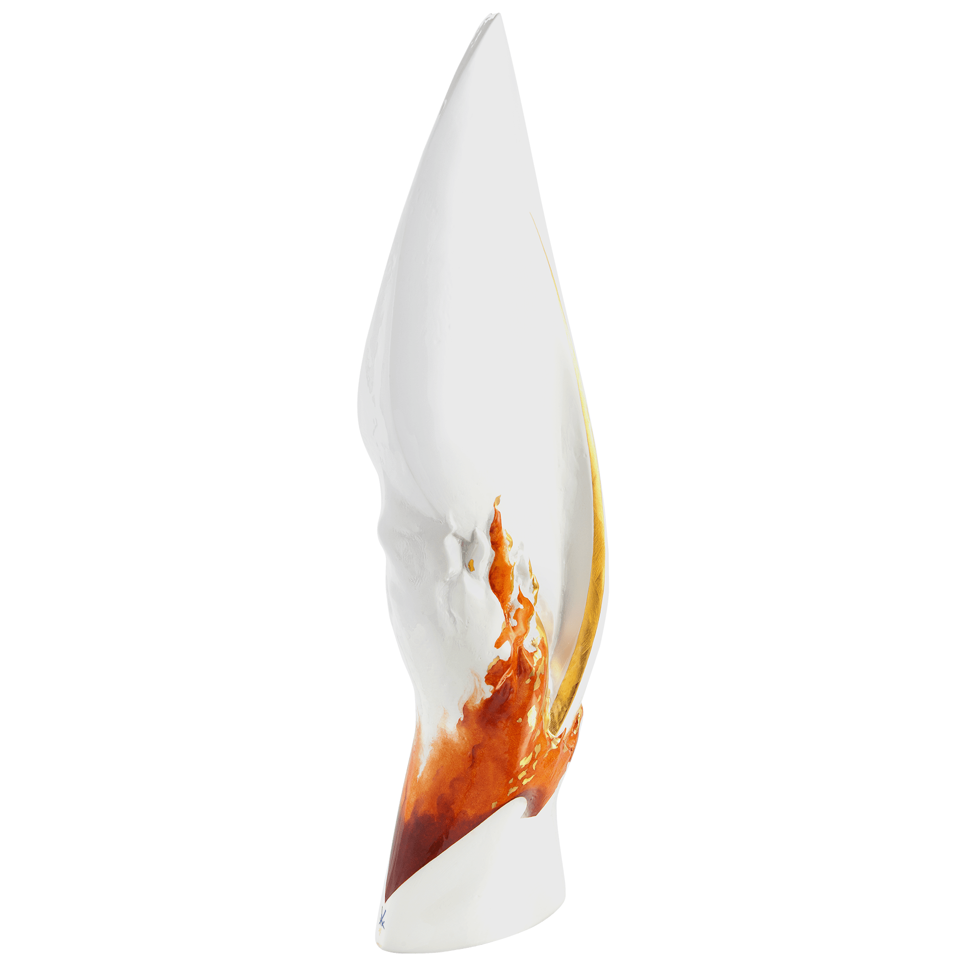 Phoenix - Schwinge, H 62 cm | Meissen Skulptur 900384 - 73076 - Meissen Weimar