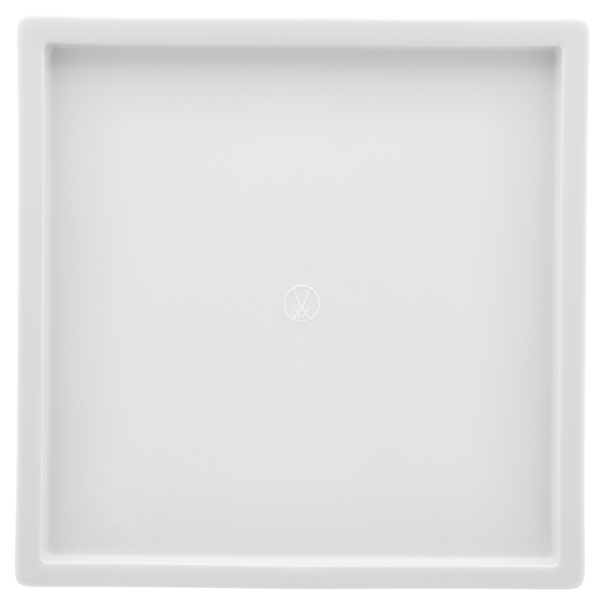 Platte, eckig, 17 x 17 cm, Weiß | Meissen Cosmopolitan 000001 - 37275 - Meissen Weimar