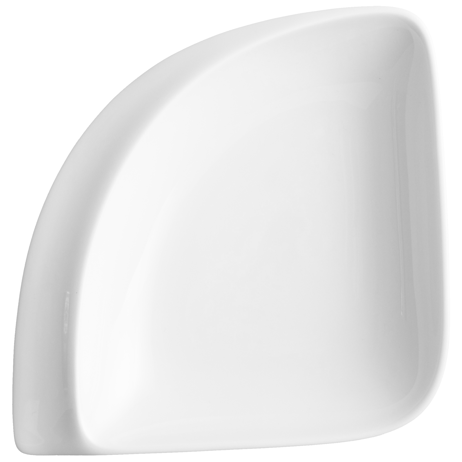Platte klein, Weiß, L 17 cm | Meissen Nova 000001 - 46282 - Meissen Weimar