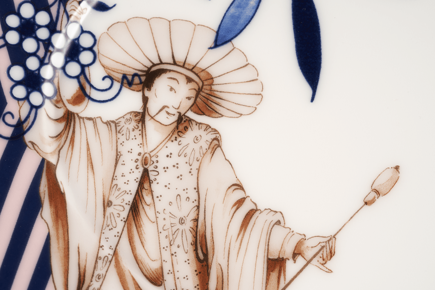Platte Noble Chinese L 30 cm oval | Meissen No.41 Collage 79a651 - 41307 - Meissen Weimar