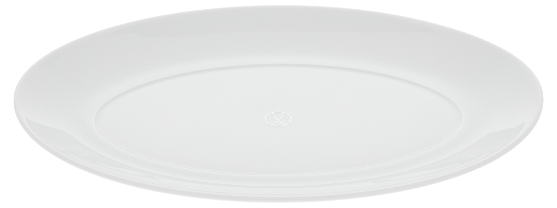 Platte, Weiß, L 25 cm | Meissen Cosmopolitan 000001 - 37307 - Meissen Weimar