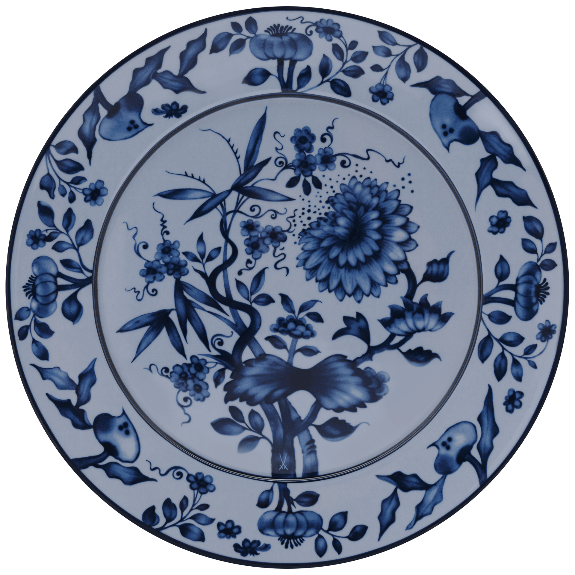 Platzteller, blau, Ø 33 cm | Meissen No.41 The Original 79B540-41478 - Meissen Weimar