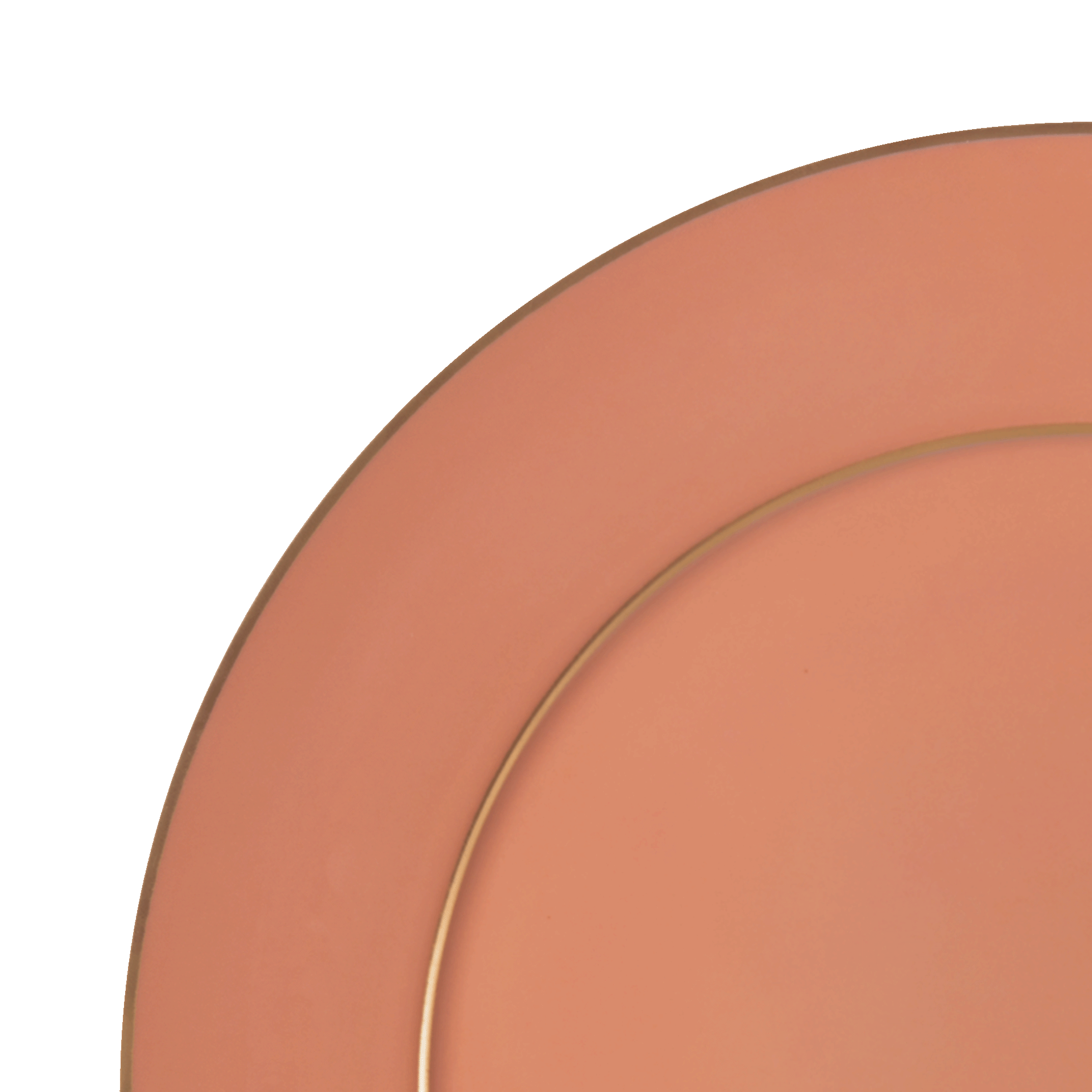 Platzteller, rot, gold, Ø 33 cm | Meissen No.41 Urban Colours 79B512-41478 - Meissen Weimar