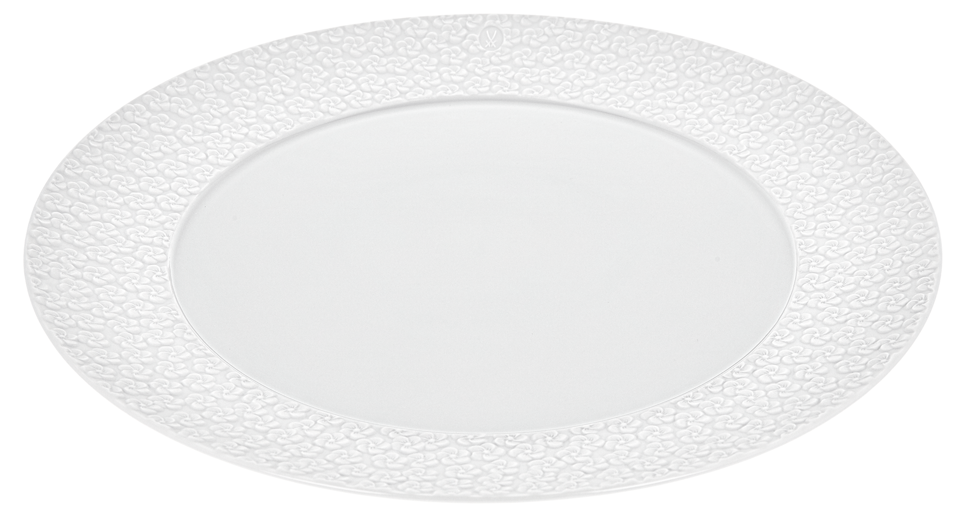 Platzteller, Weiß, Ø 33 cm | Meissen No.41 Royal Blossom Bisquit 860101 - 42478 - Meissen Weimar