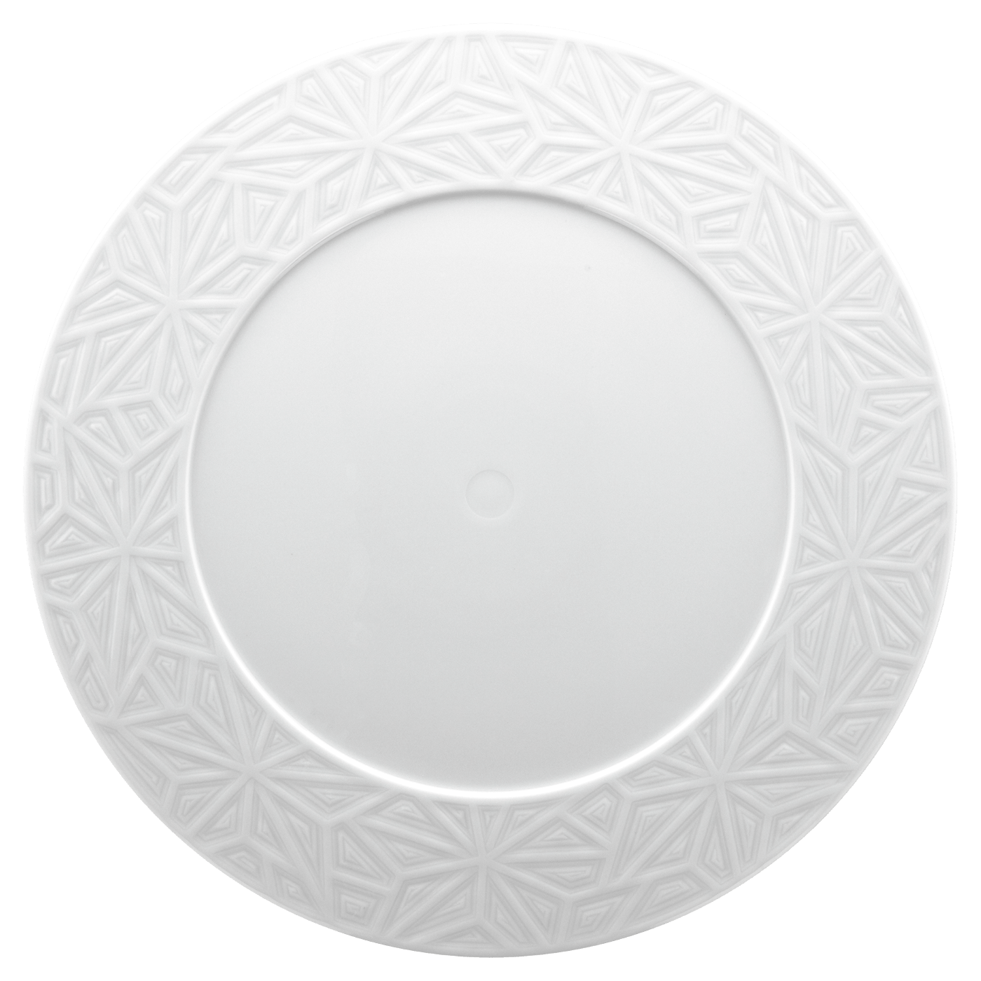 Platzteller, Weiß, Ø 33 cm | Meissen Vitruv Graphic 000001 - 45478 - Meissen Weimar