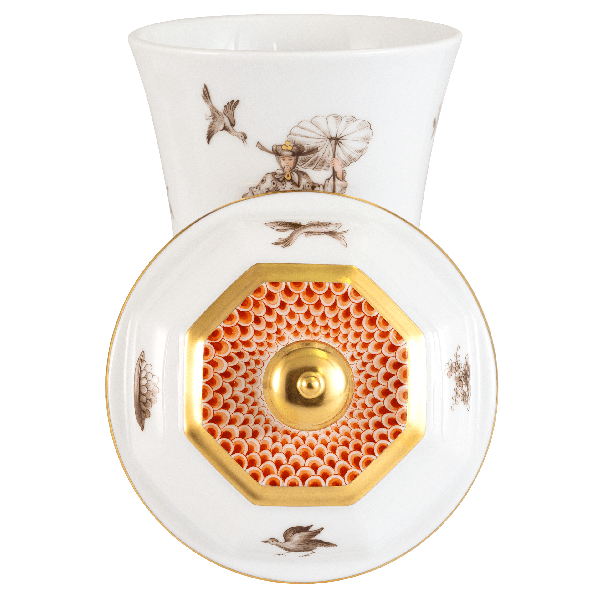 Pokal "Höroldtsche Chinoiserien", Lim. 25, H 18 cm | Meissen Limited Edition 28A874-51141 - Meissen Weimar