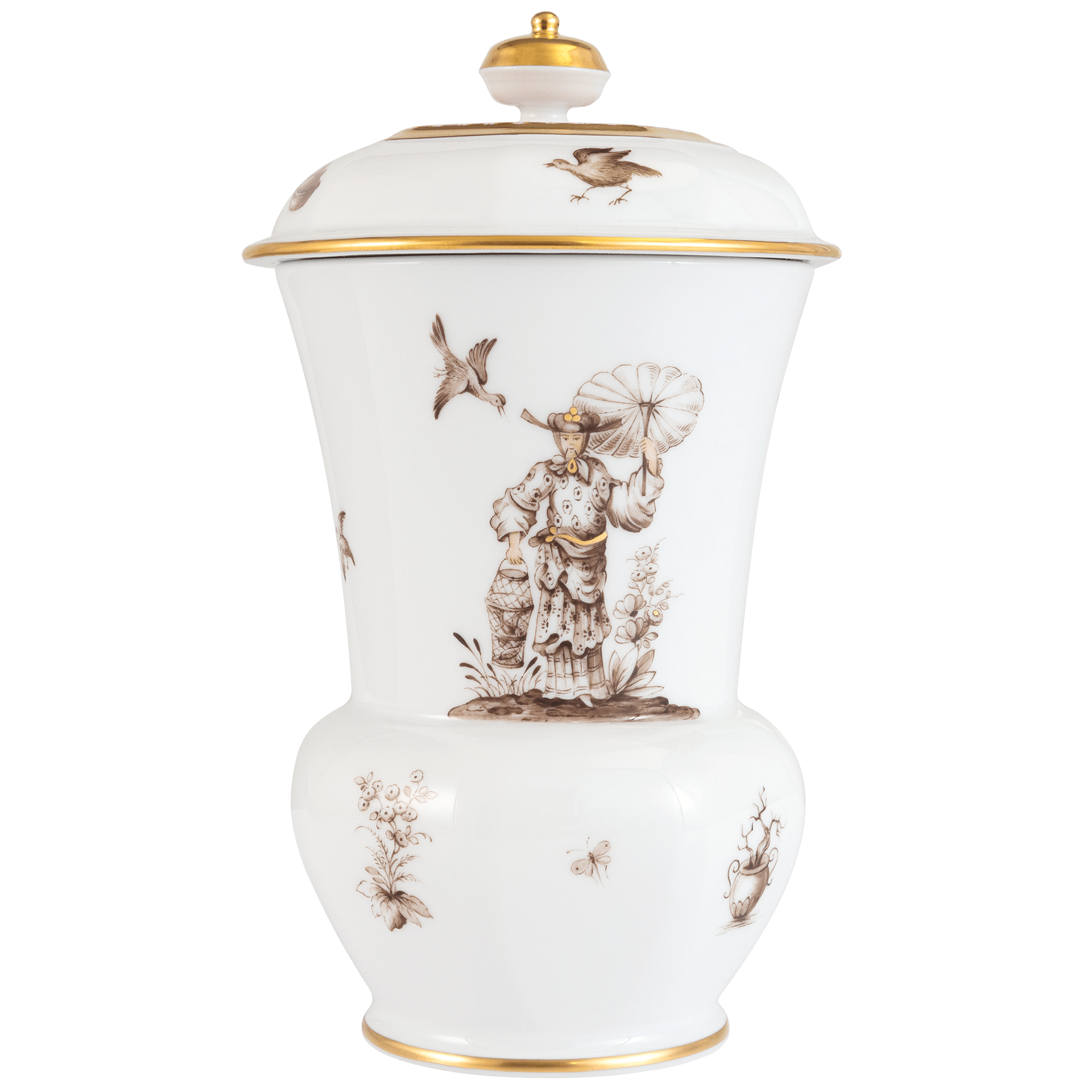 Pokal "Höroldtsche Chinoiserien", Lim. 25, H 18 cm | Meissen Limited Edition 28A874-51141 - Meissen Weimar