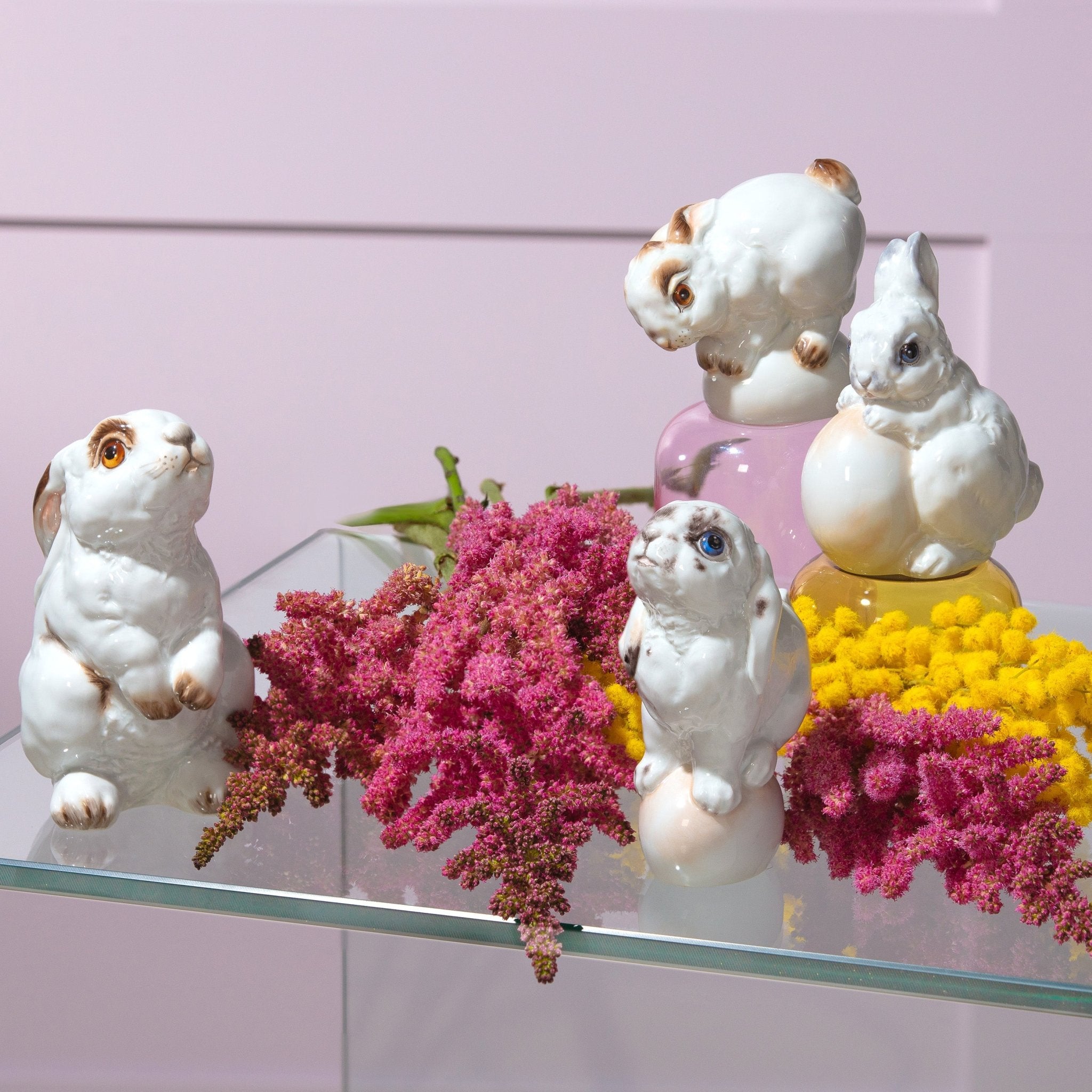 Polly, Bunt staffiert, leicht, H 11 cm | Meissen Figuren - Edition Hasen 900600 - 83612 - Meissen Weimar